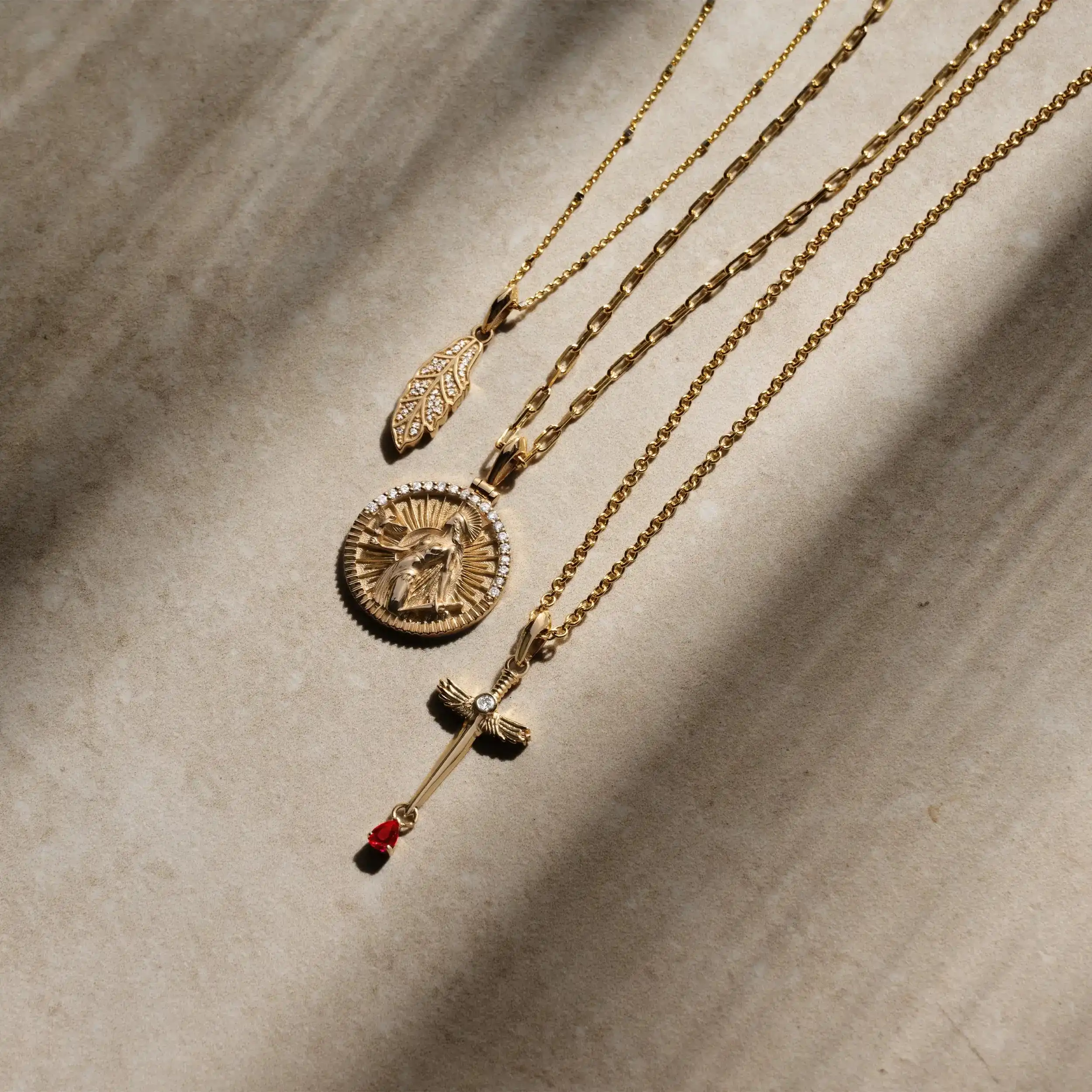 Diamond Athena Pendant - Image 4