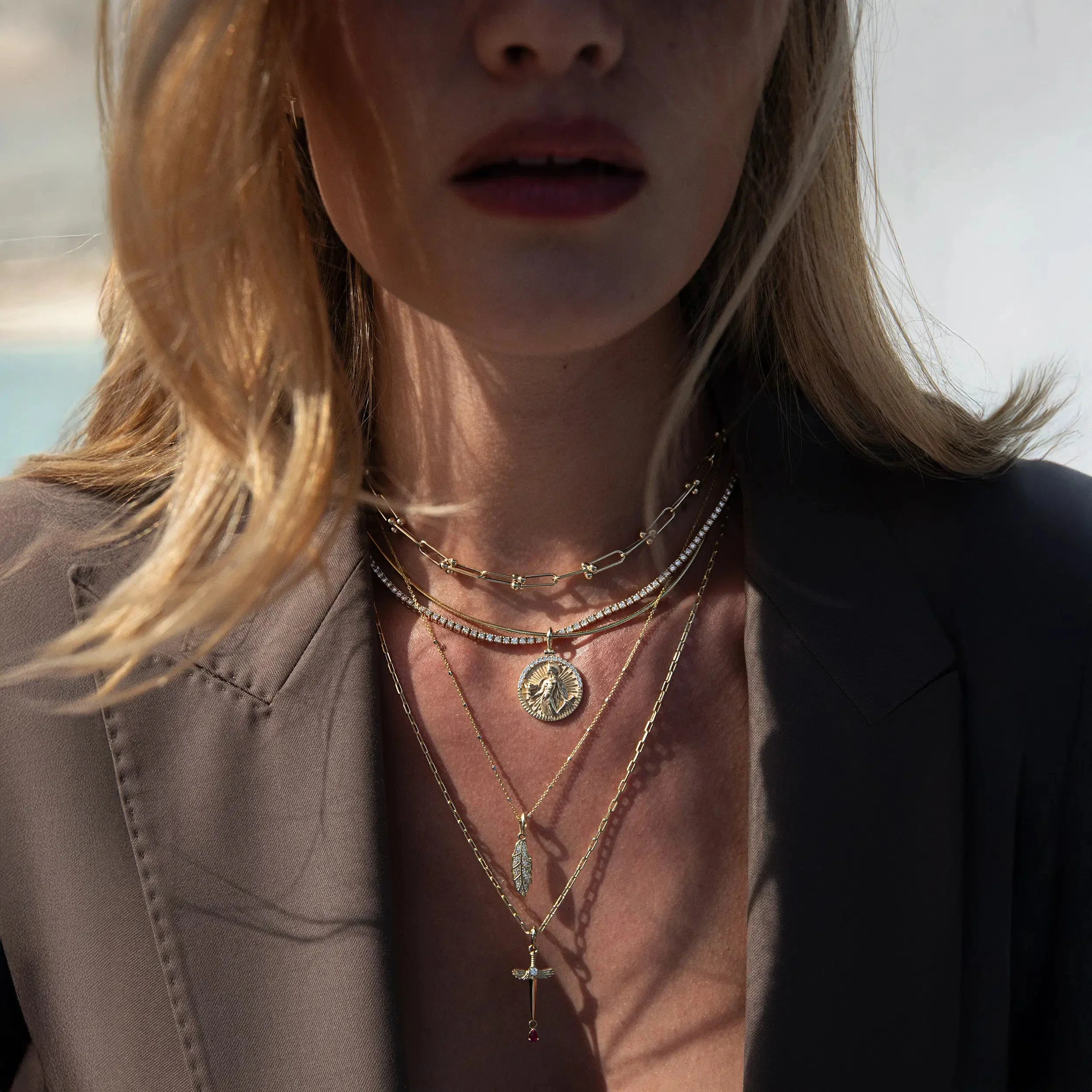 Diamond Athena Pendant - Image 5
