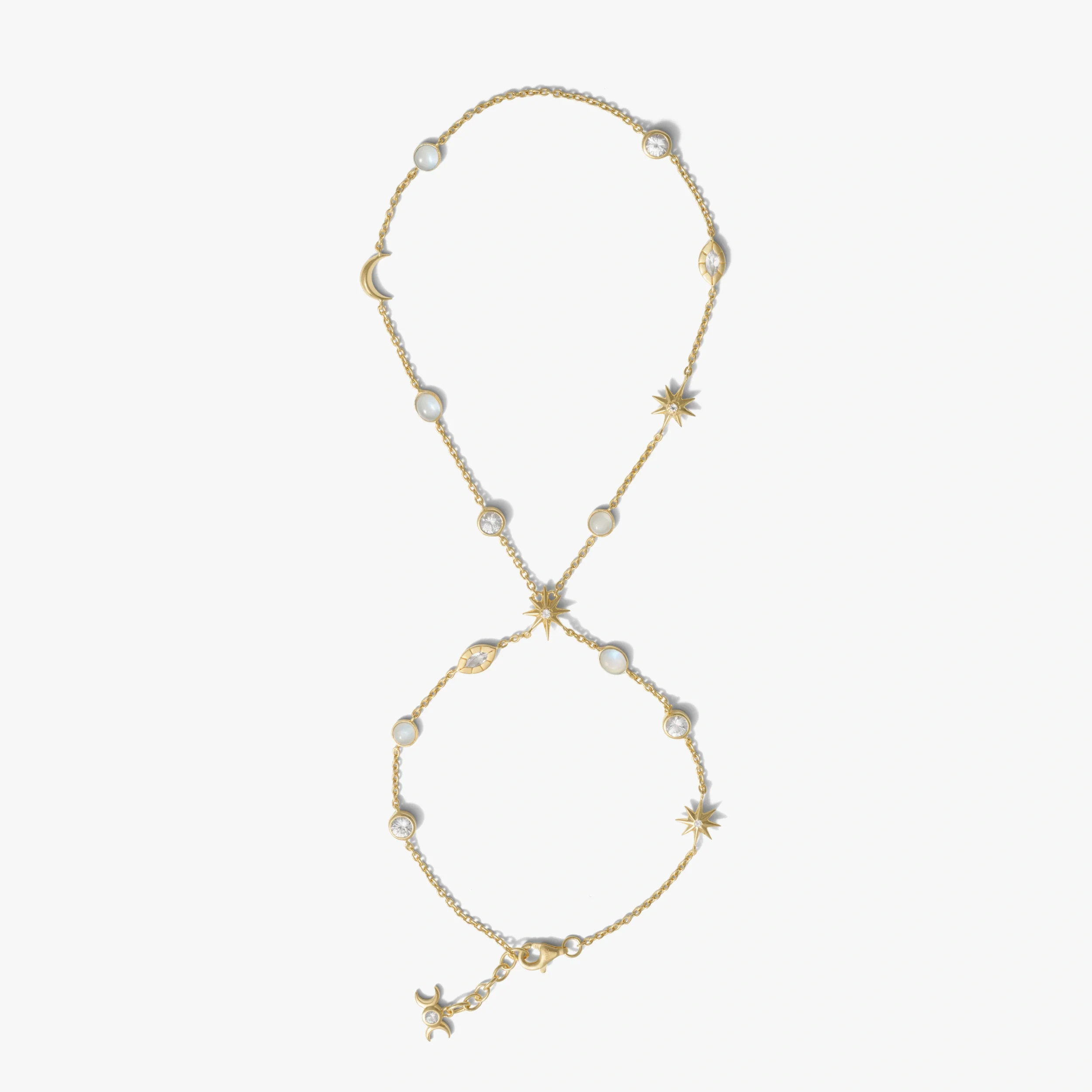 Midnight Reflection Hand Chain