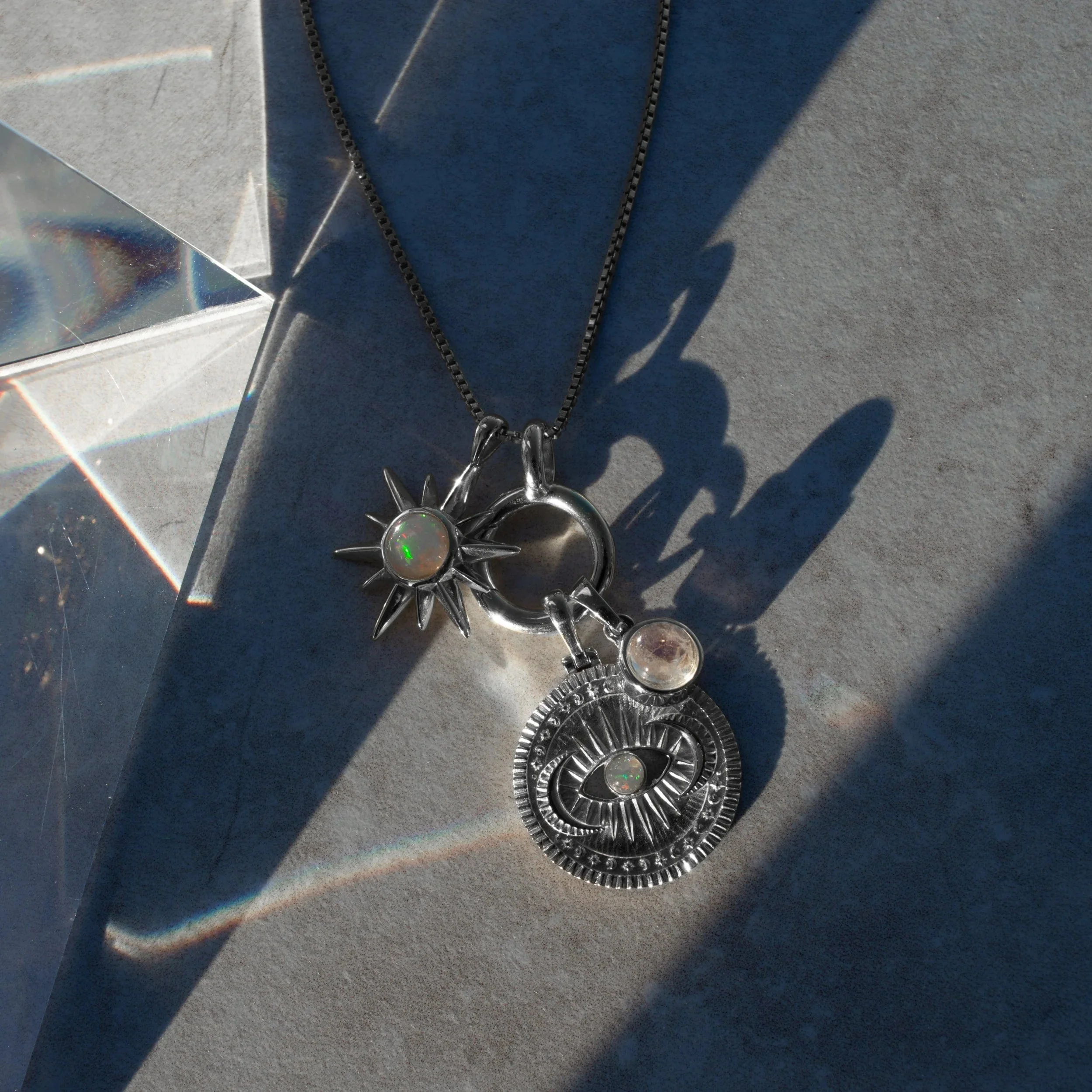 Cosmic Eye Coin Pendant - Image 3