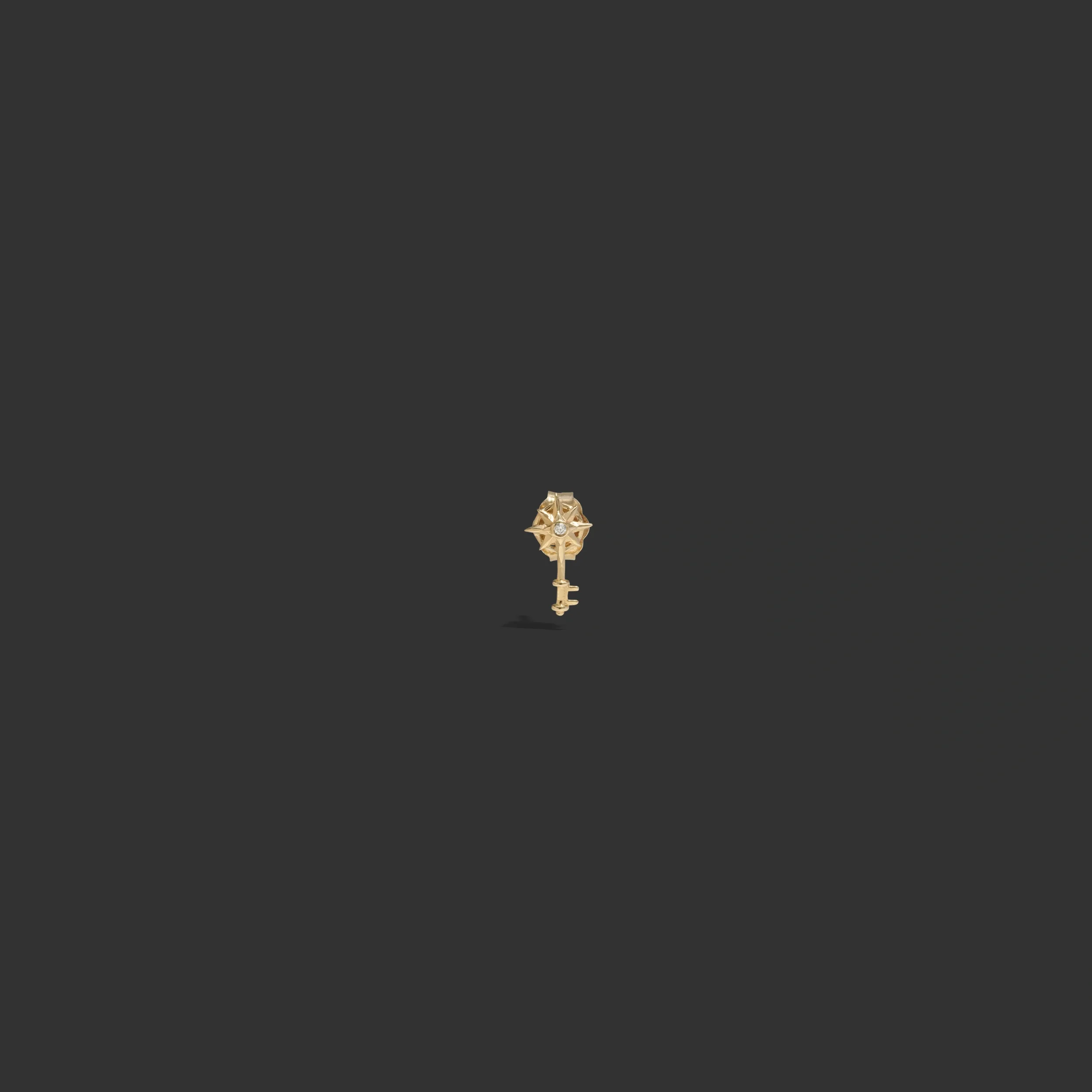 Diamond Key Studs - Image 6