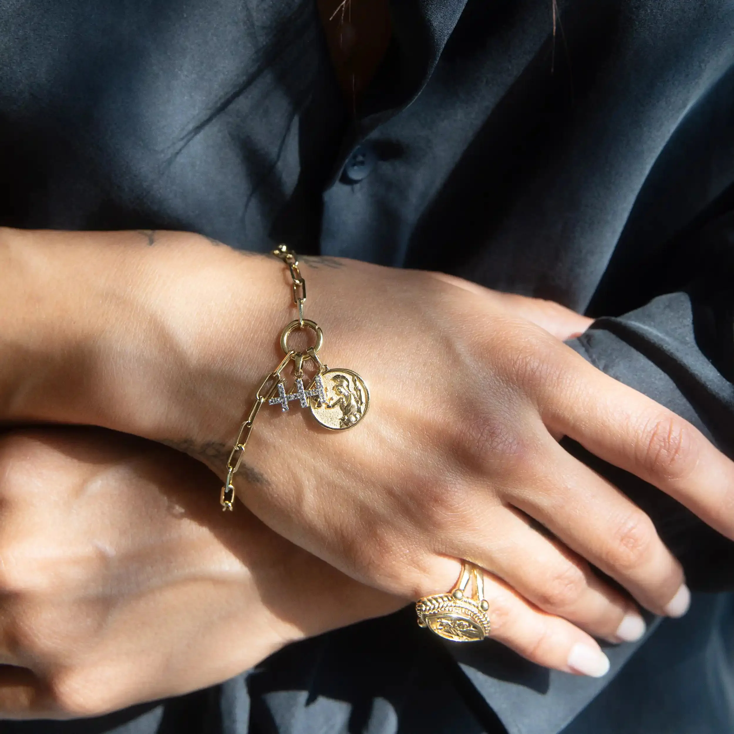 Divine Wisdom Charm Bracelet - Image 2