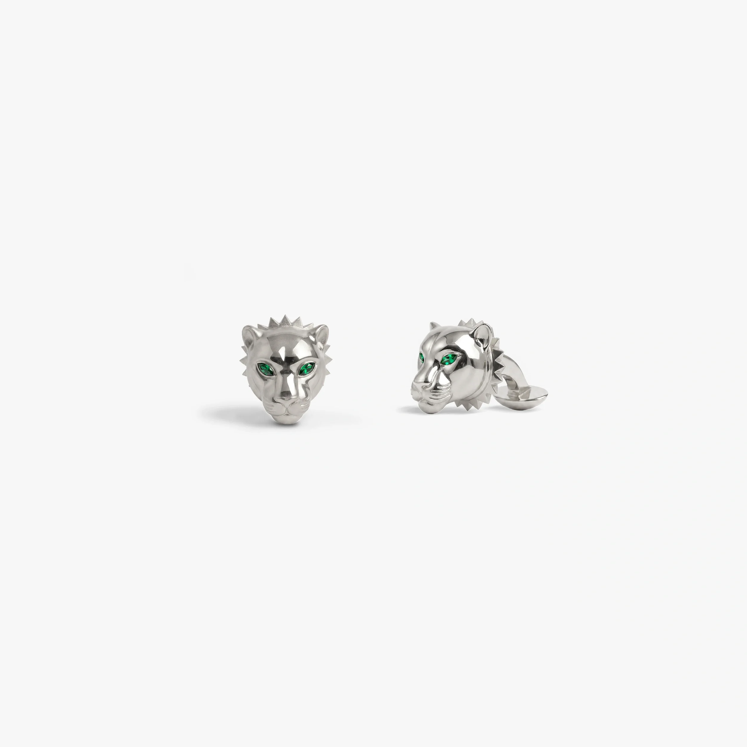 Emerald Eye Jaguar Cufflinks - Image 5