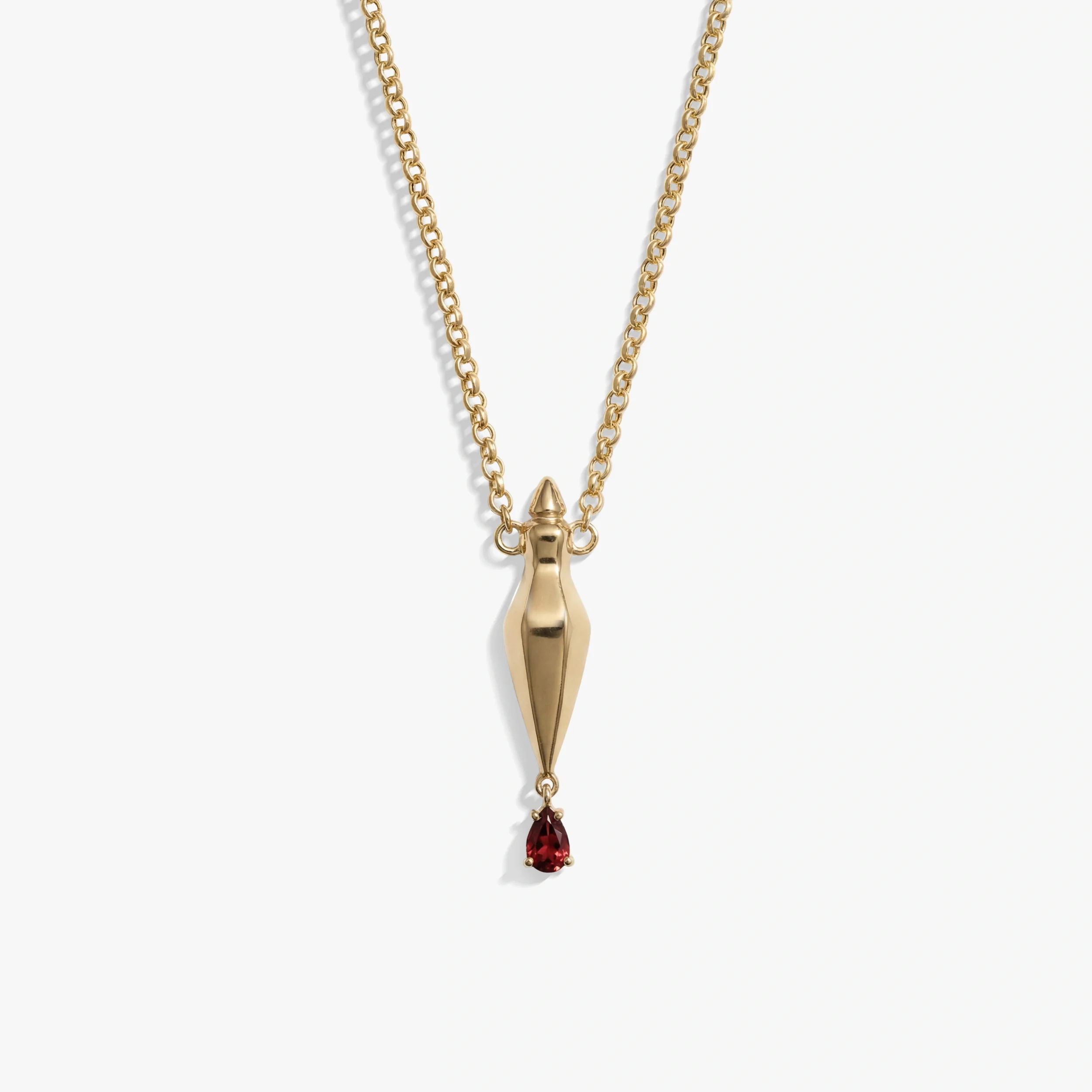 Blood Ritual Vial Necklace