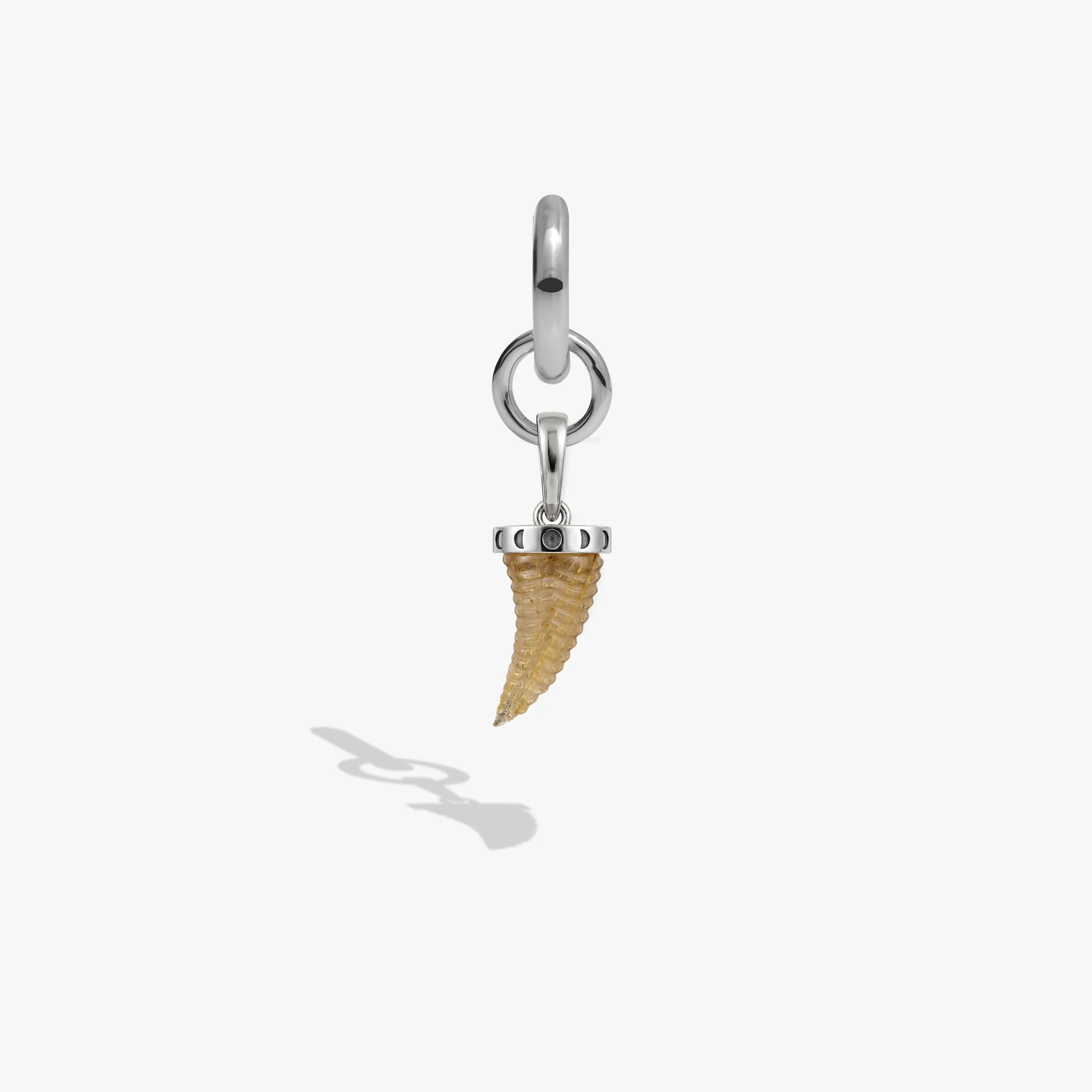 Gemstone Saber-Tooth Collector Earrings - Image 6