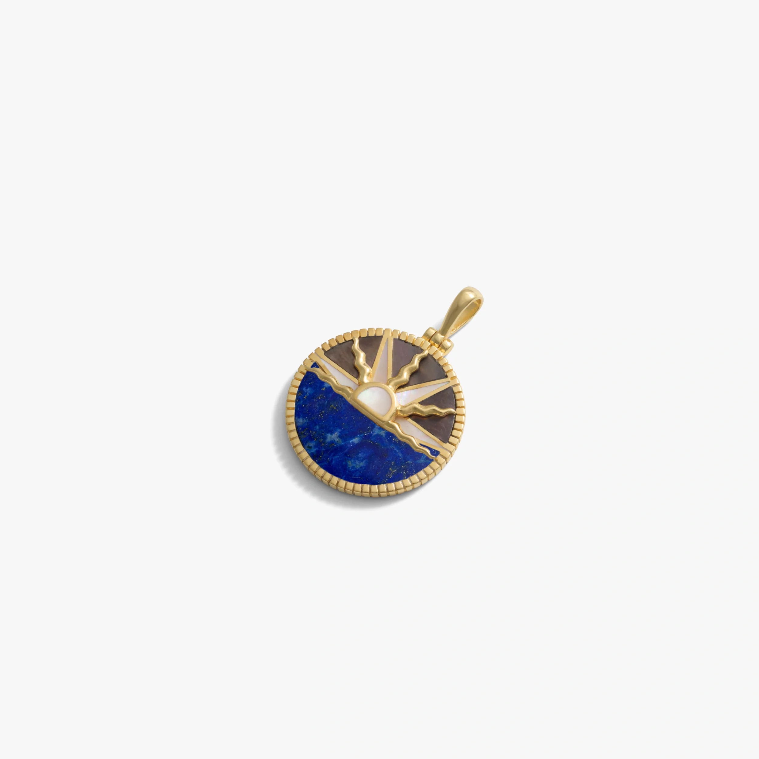 Gemstone Inlay Sunrise Coin - Image 4
