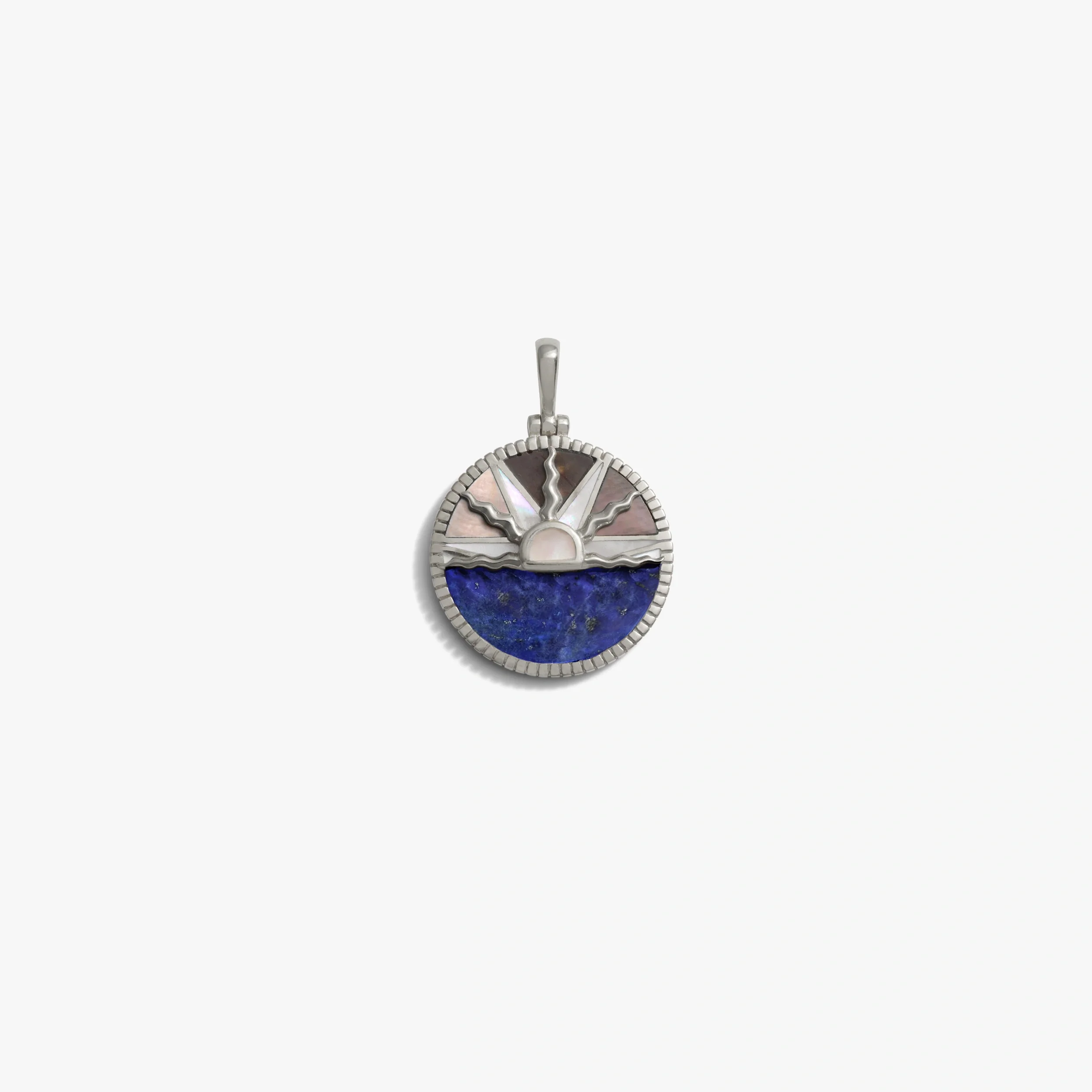 Gemstone Inlay Sunrise Coin - Image 5