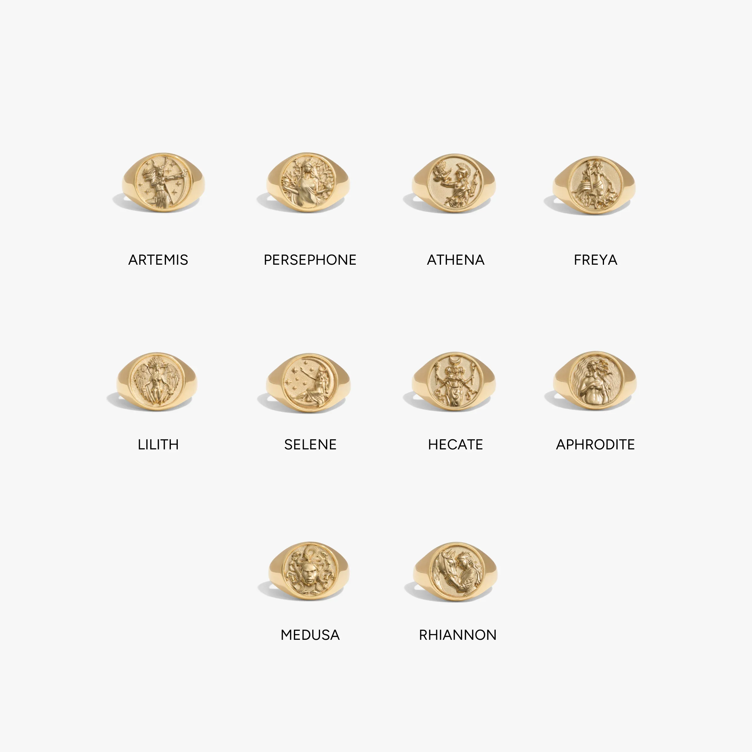 Goddess Signet Rings - Image 5