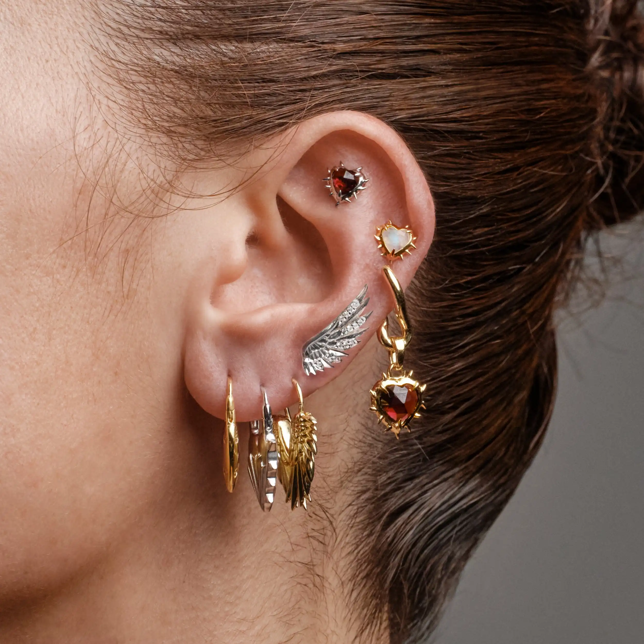 Heart of Thorns Studs - Image 4