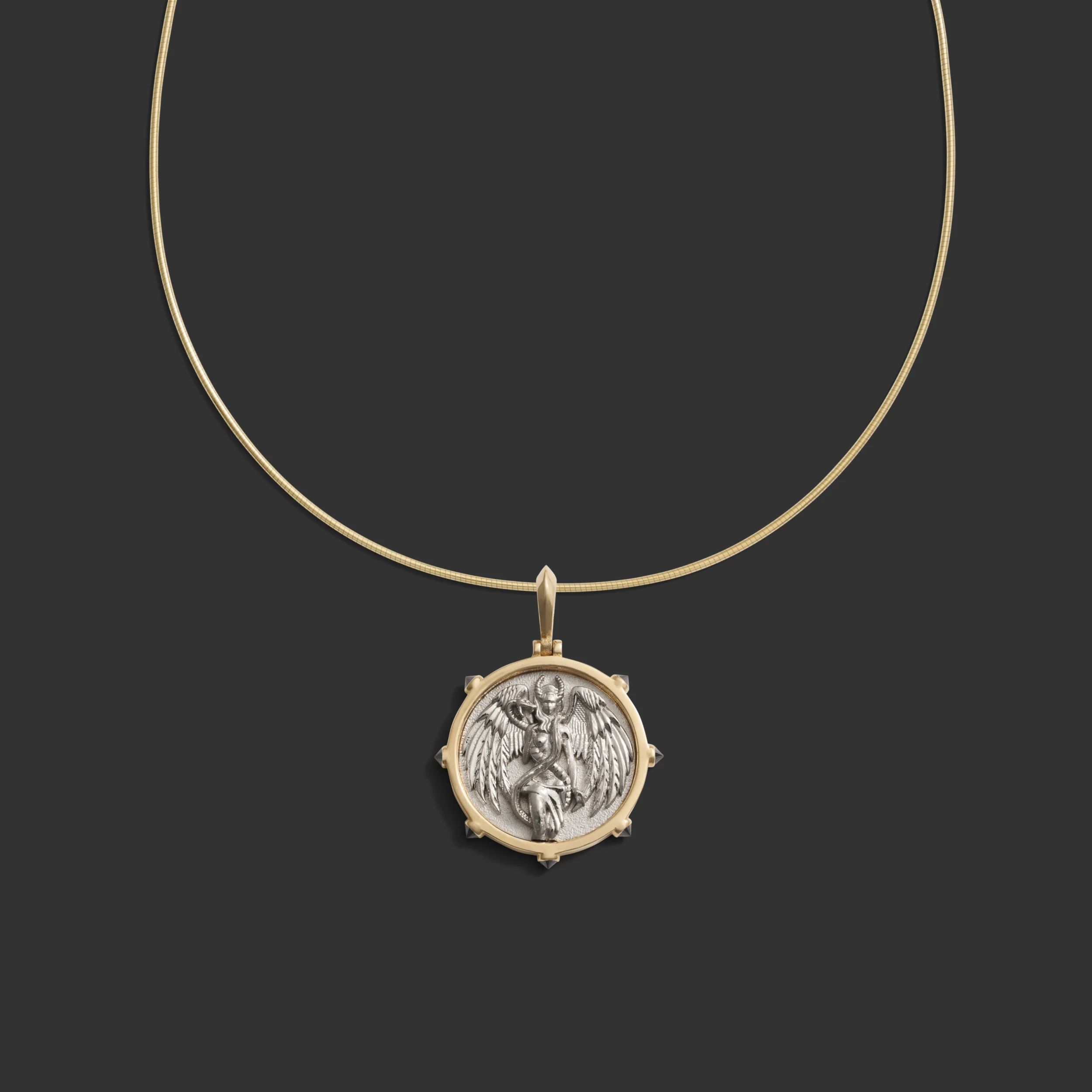 Black Diamond Lilith Necklace