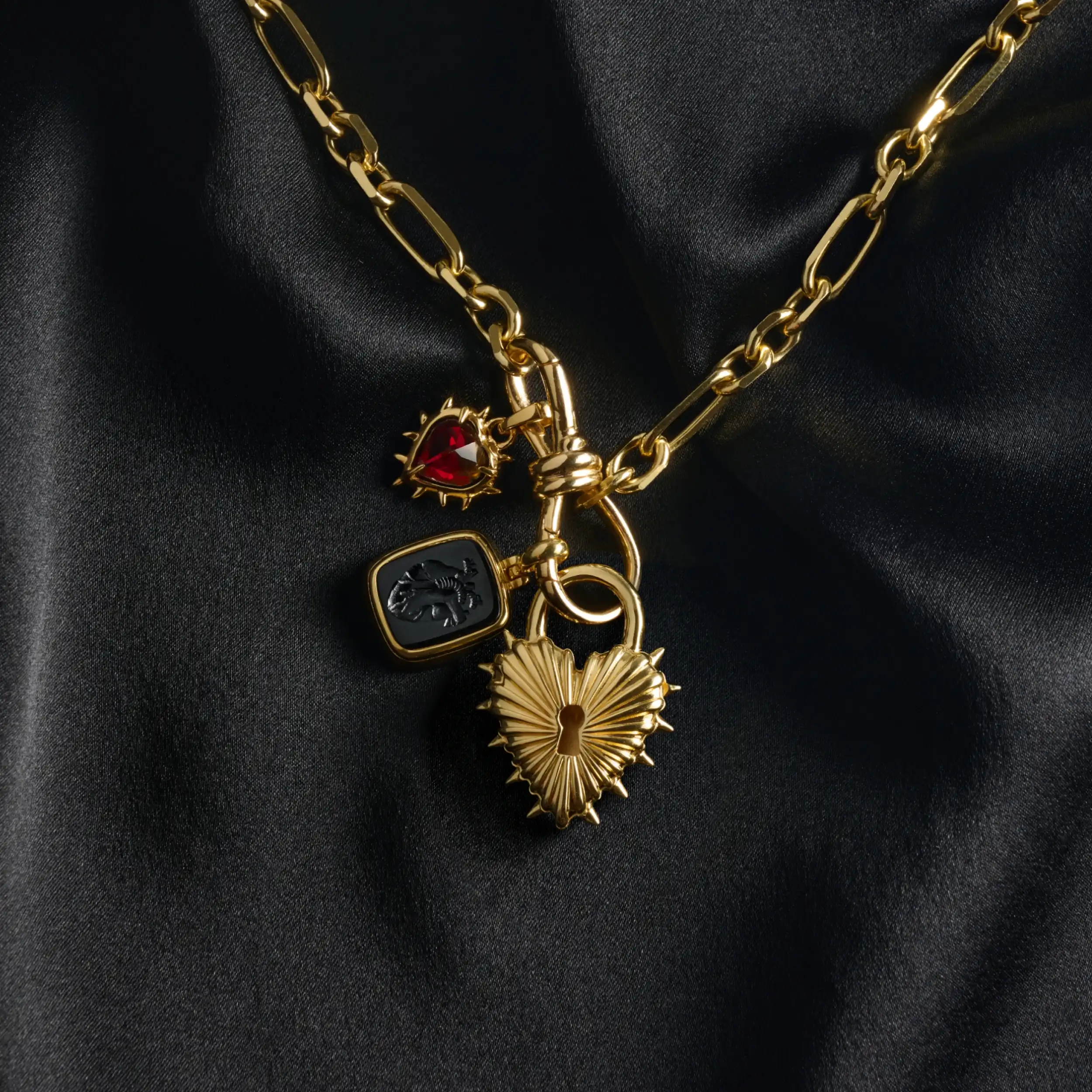 Lover's Knot Statement Collector Necklace - Image 2