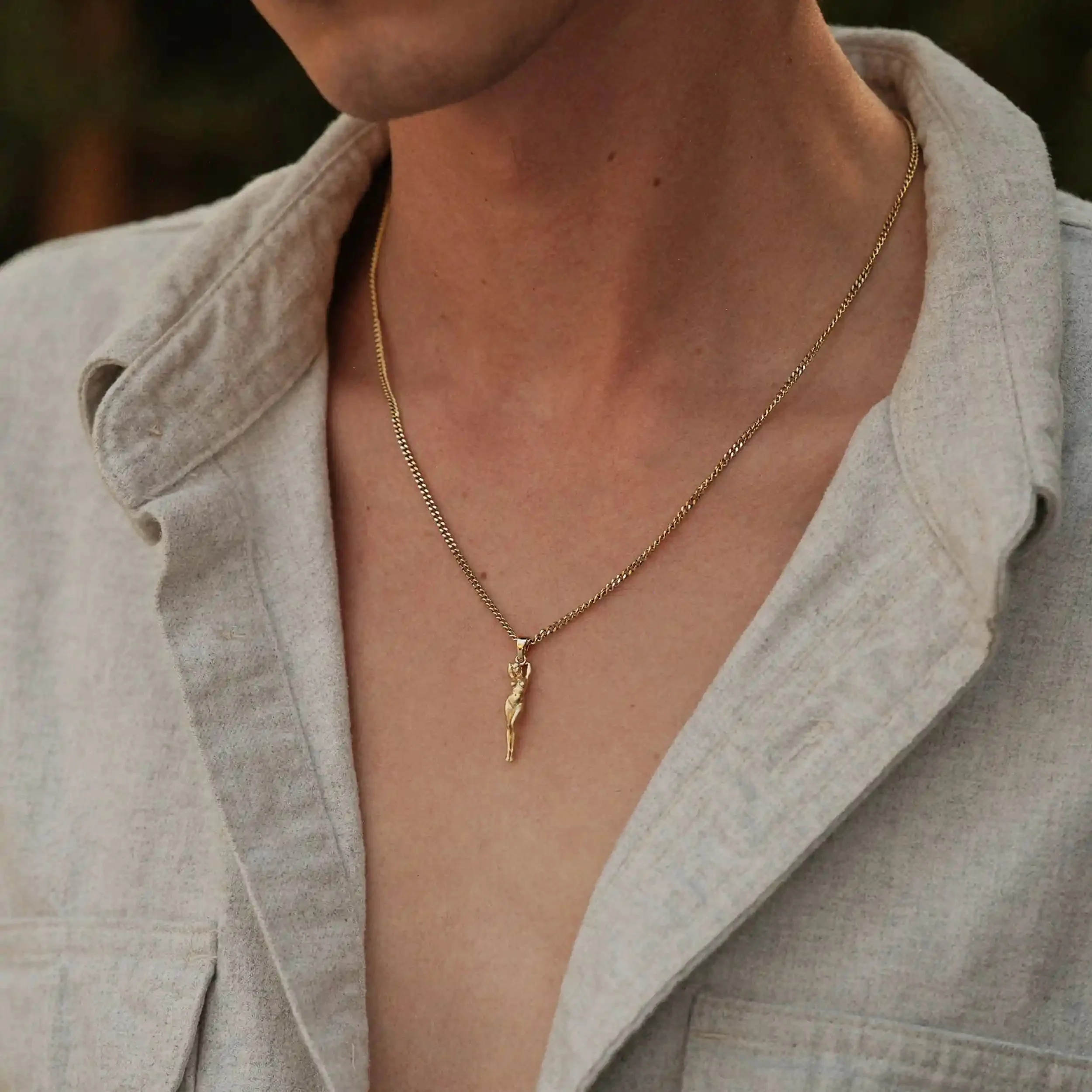 Men's Divine Feminine Amulet Necklace - Image 2