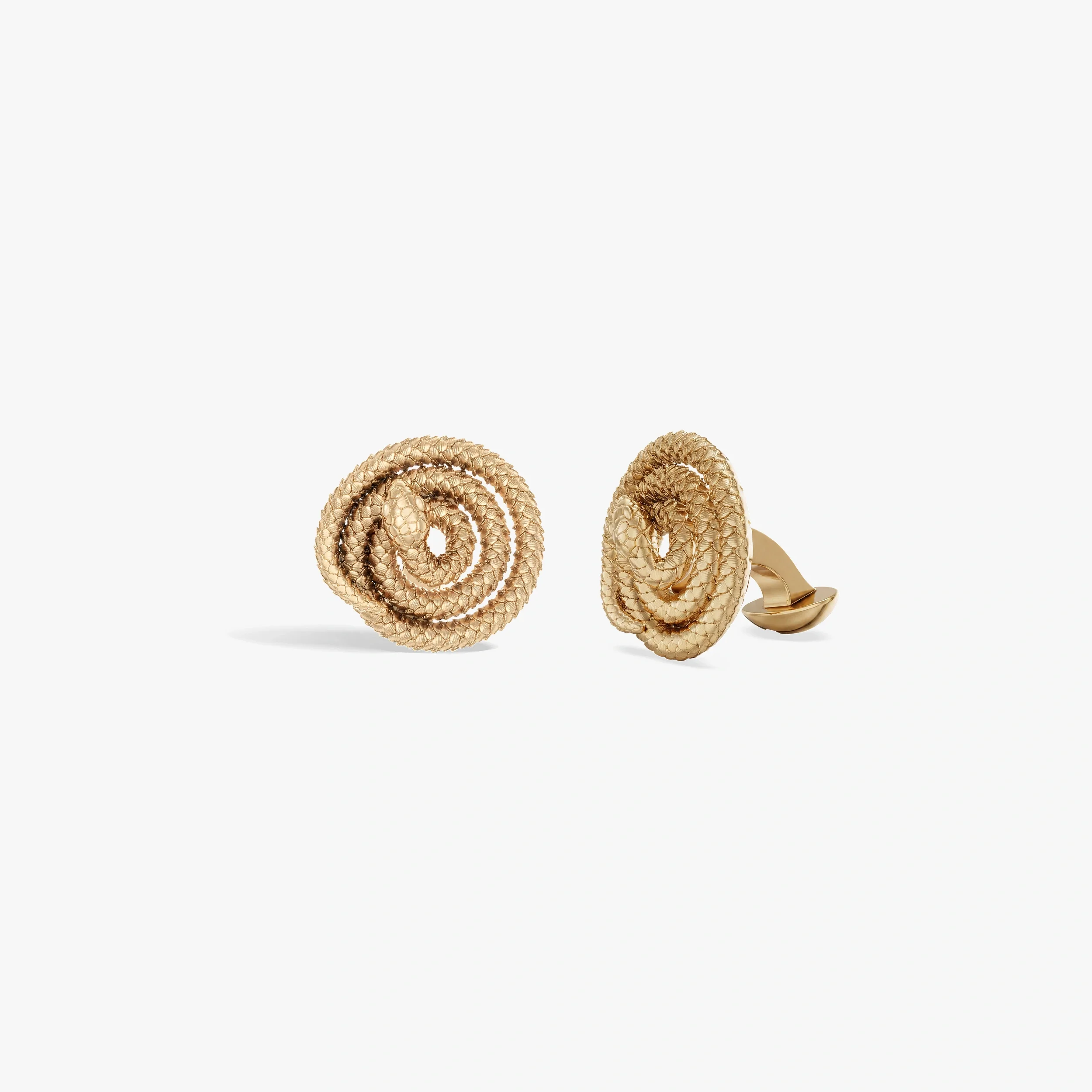 Coiled Serpent Cufflinks