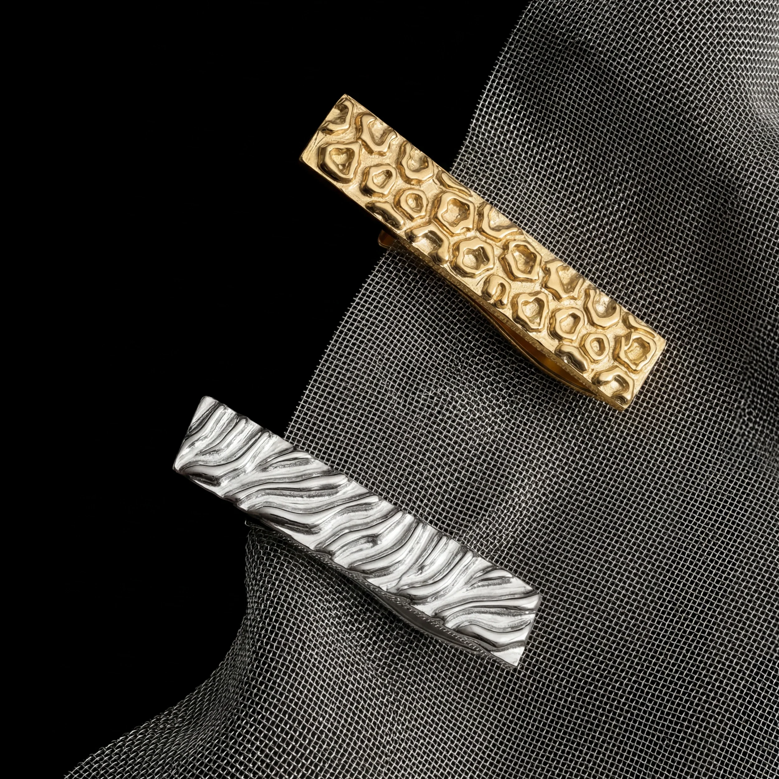 Cat Print Tie Bar - Image 3