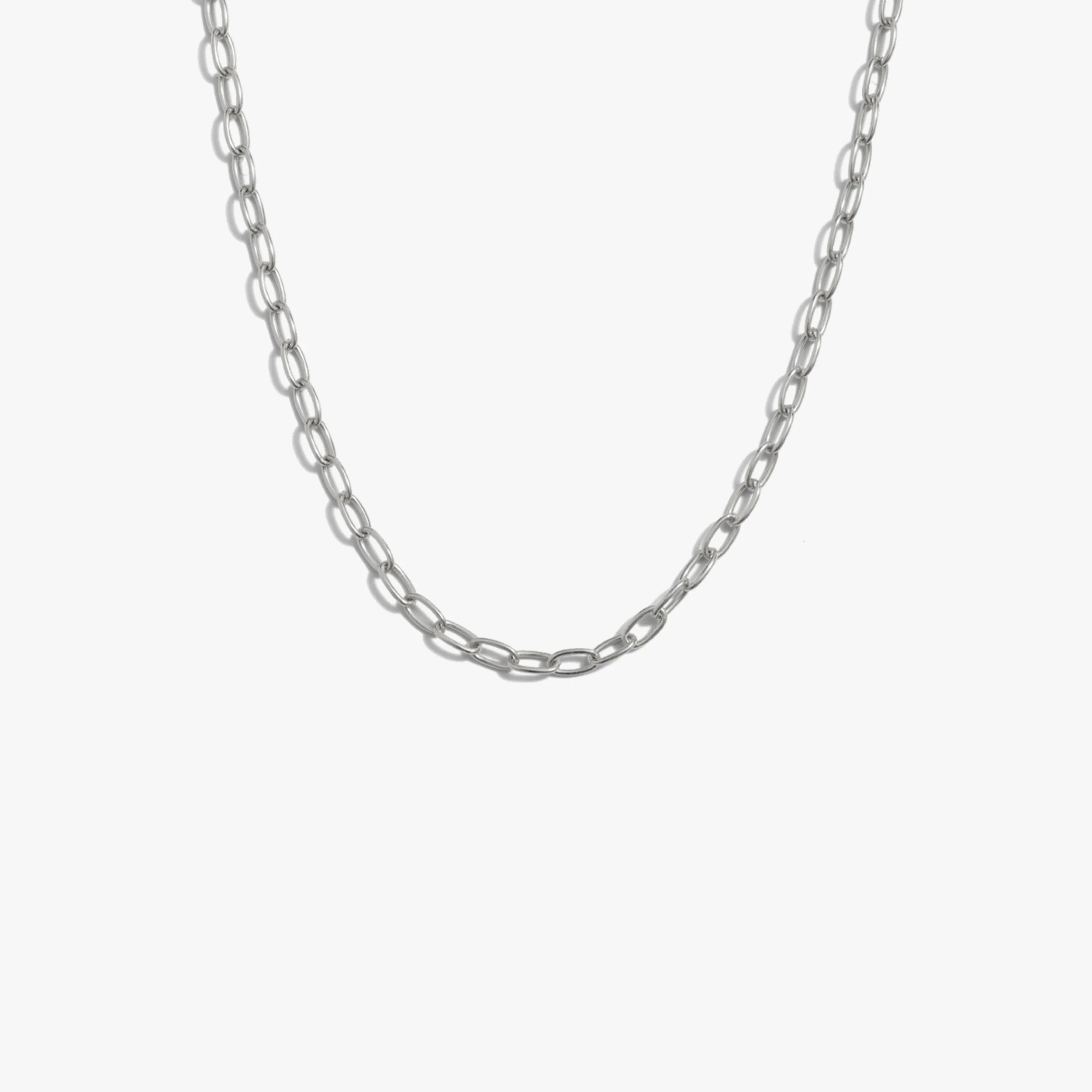 Mini Paperclip Chain Necklace - Image 8