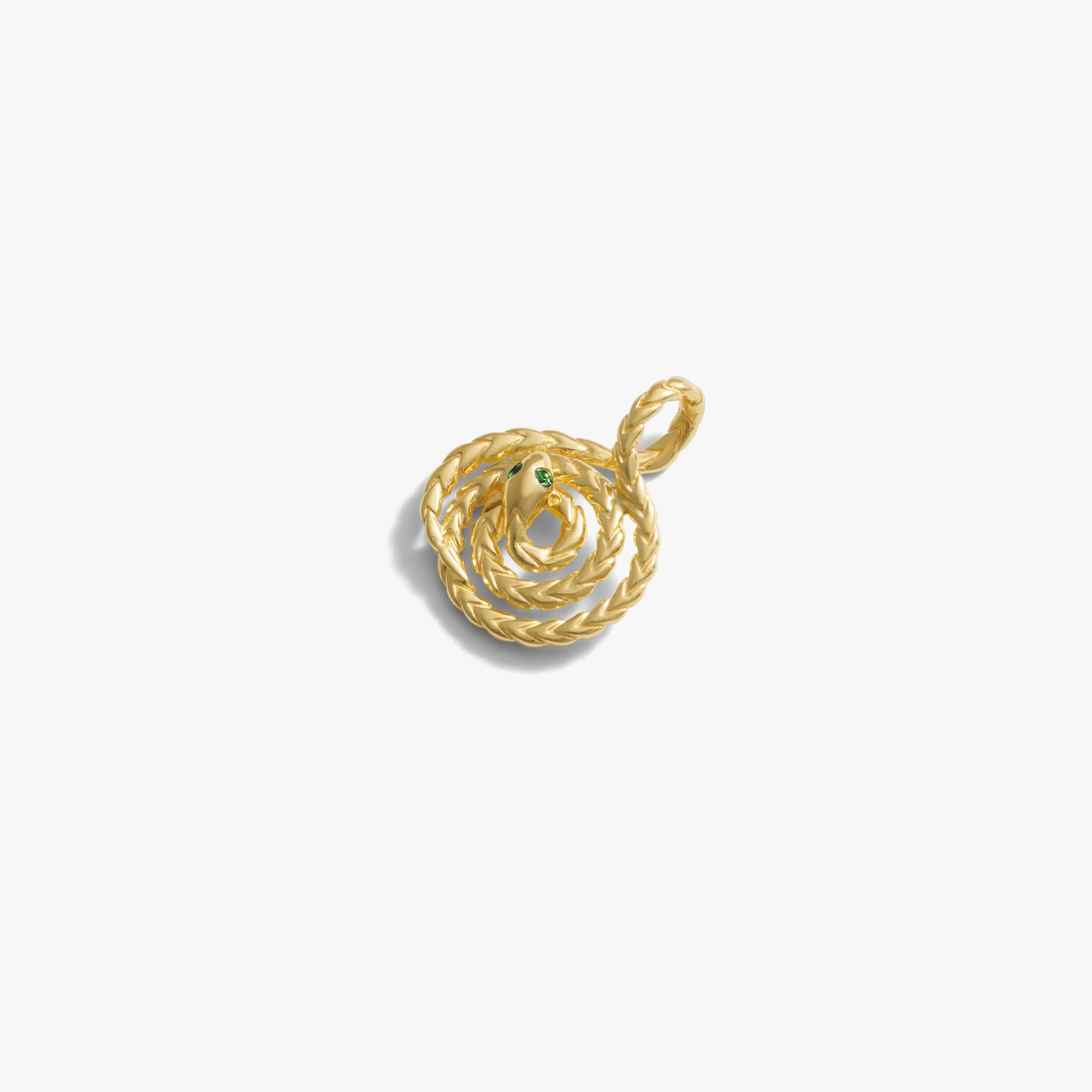 Mini Spiral Snake Necklace - Image 4