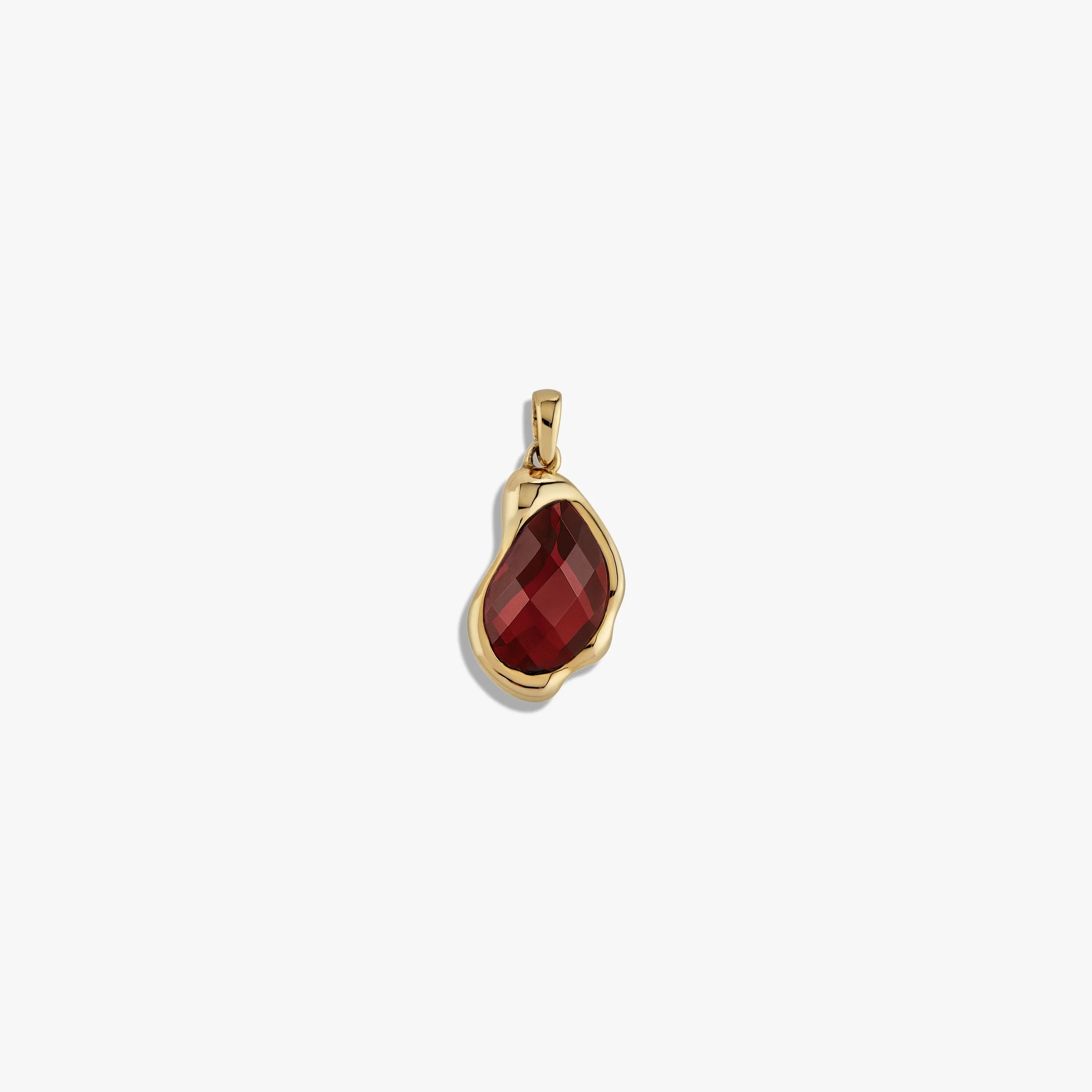 Molten Gemstone Teardrop Pendant - Image 5