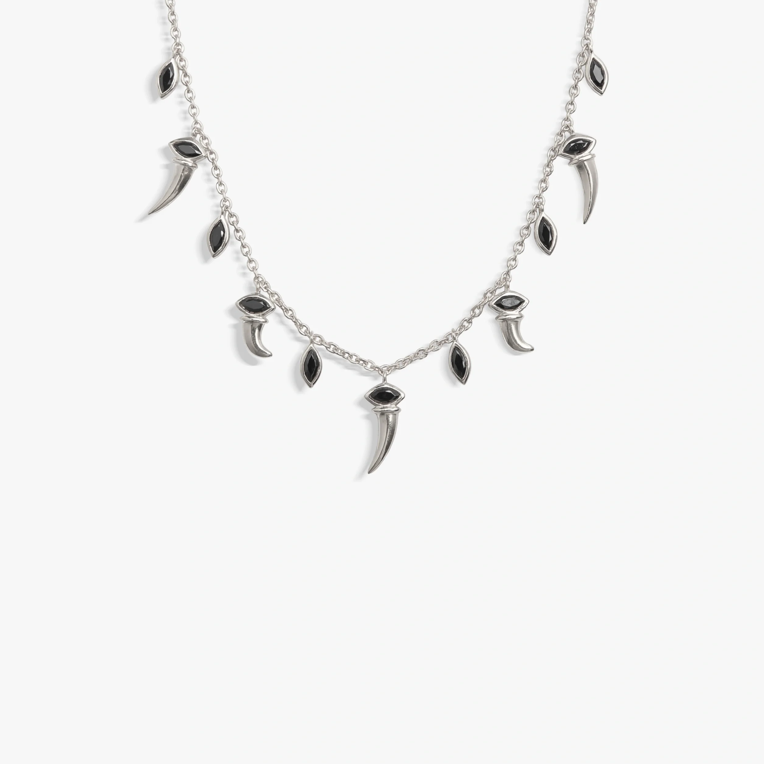 Saber-Tooth Layering Necklace - Image 7