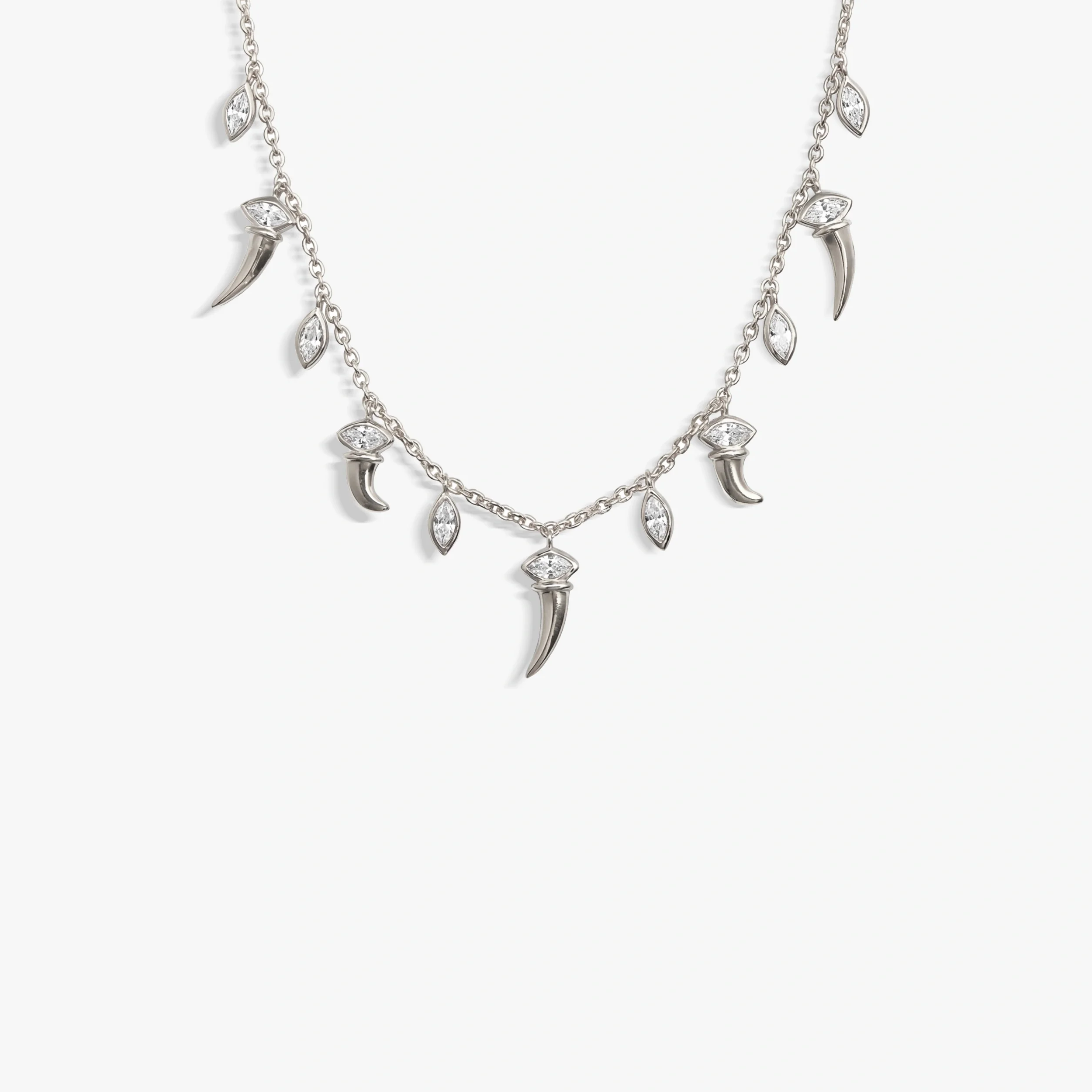 Saber-Tooth Layering Necklace - Image 8