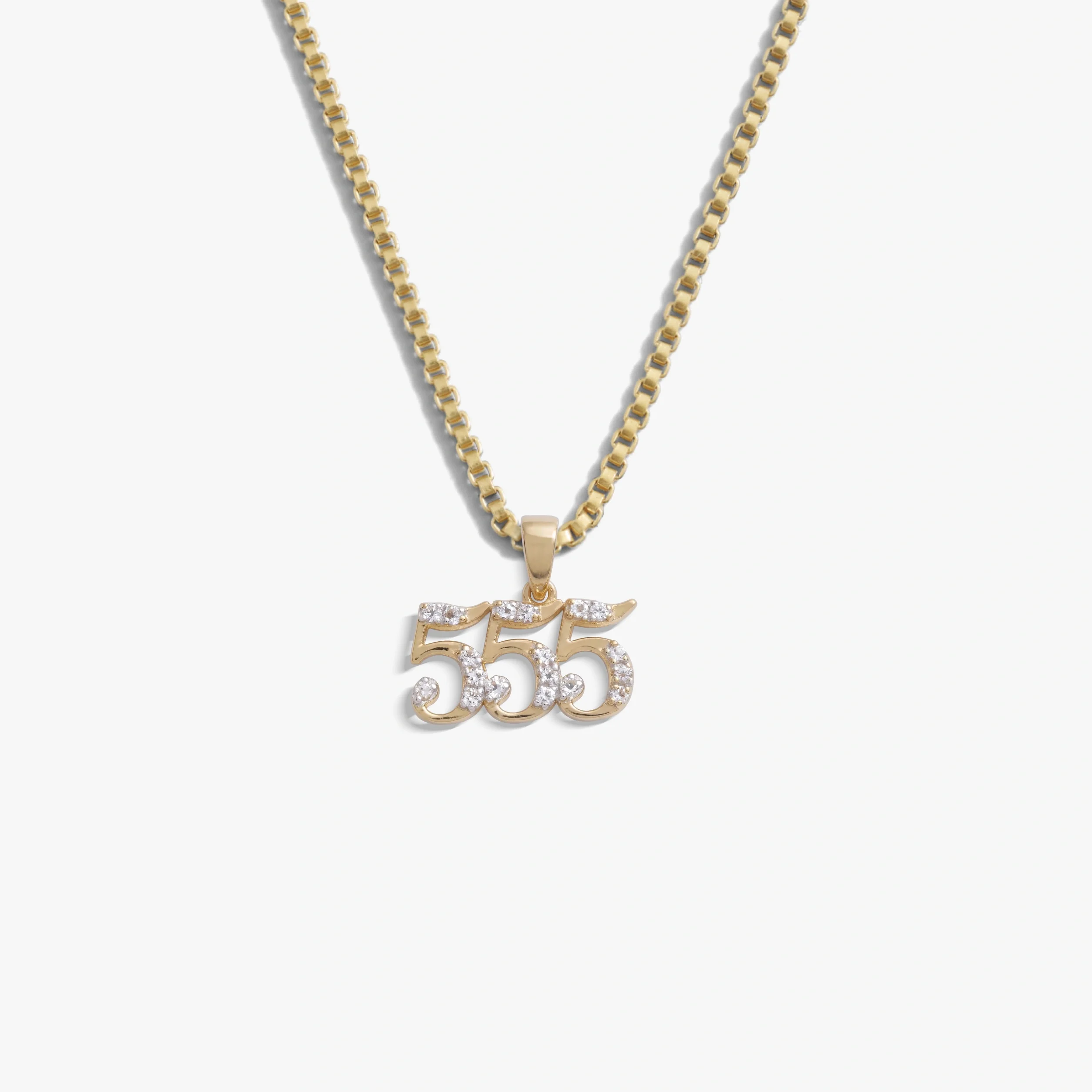 Sapphire Angel Number Necklace - Image 10