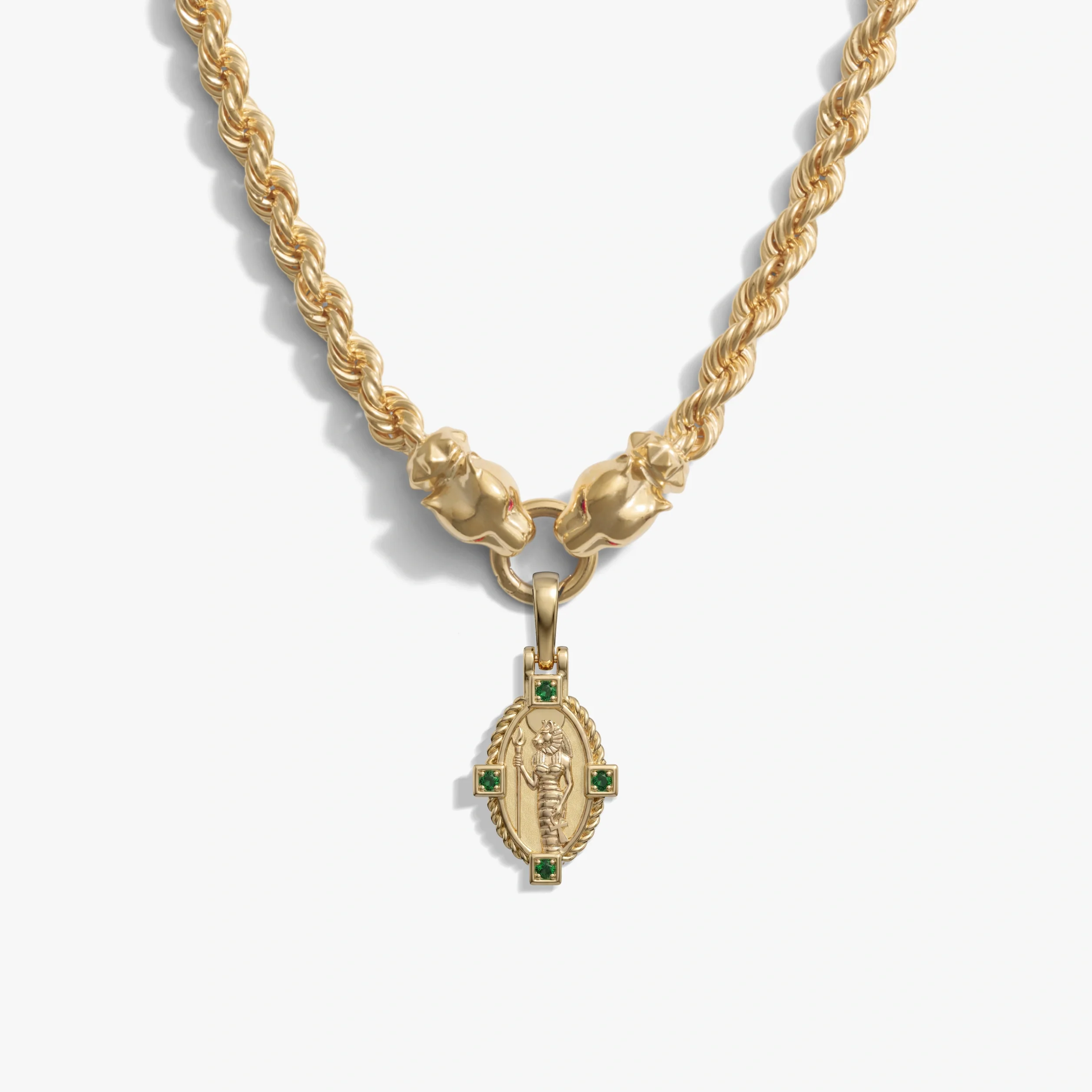 Sekhmet & Bastet Feline Lineage Necklace