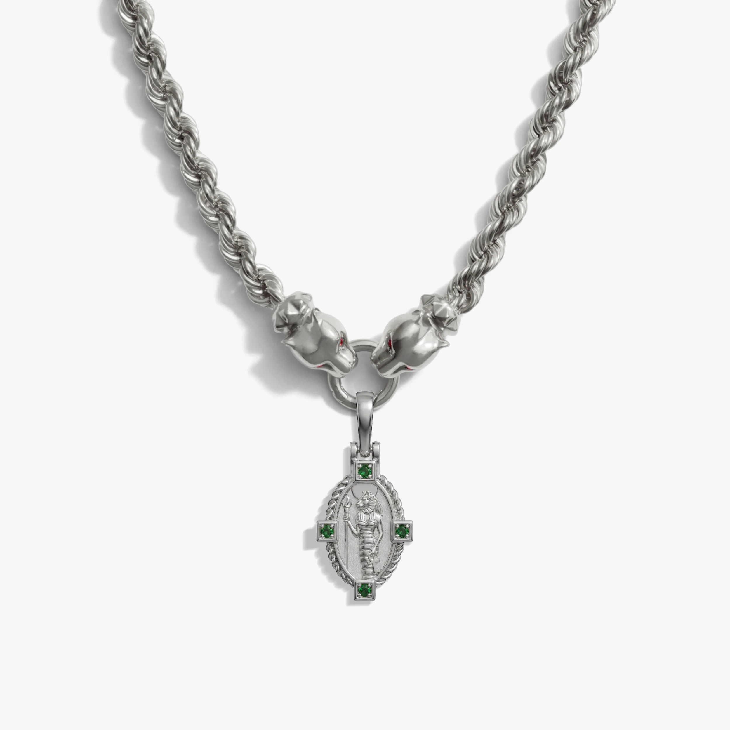 Sekhmet & Bastet Feline Lineage Necklace - Image 5