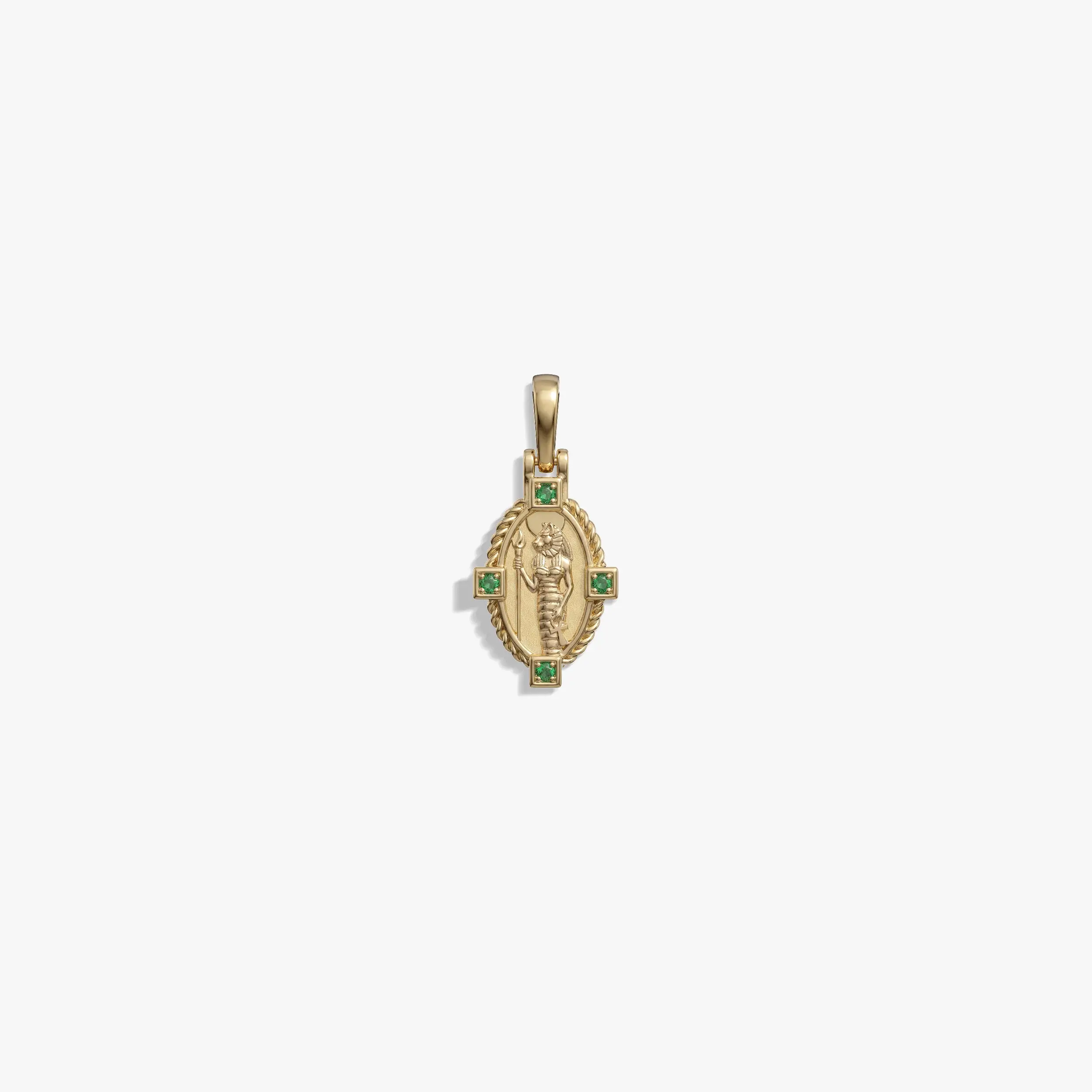 Sekhmet & Bastet Dual Goddess Pendant