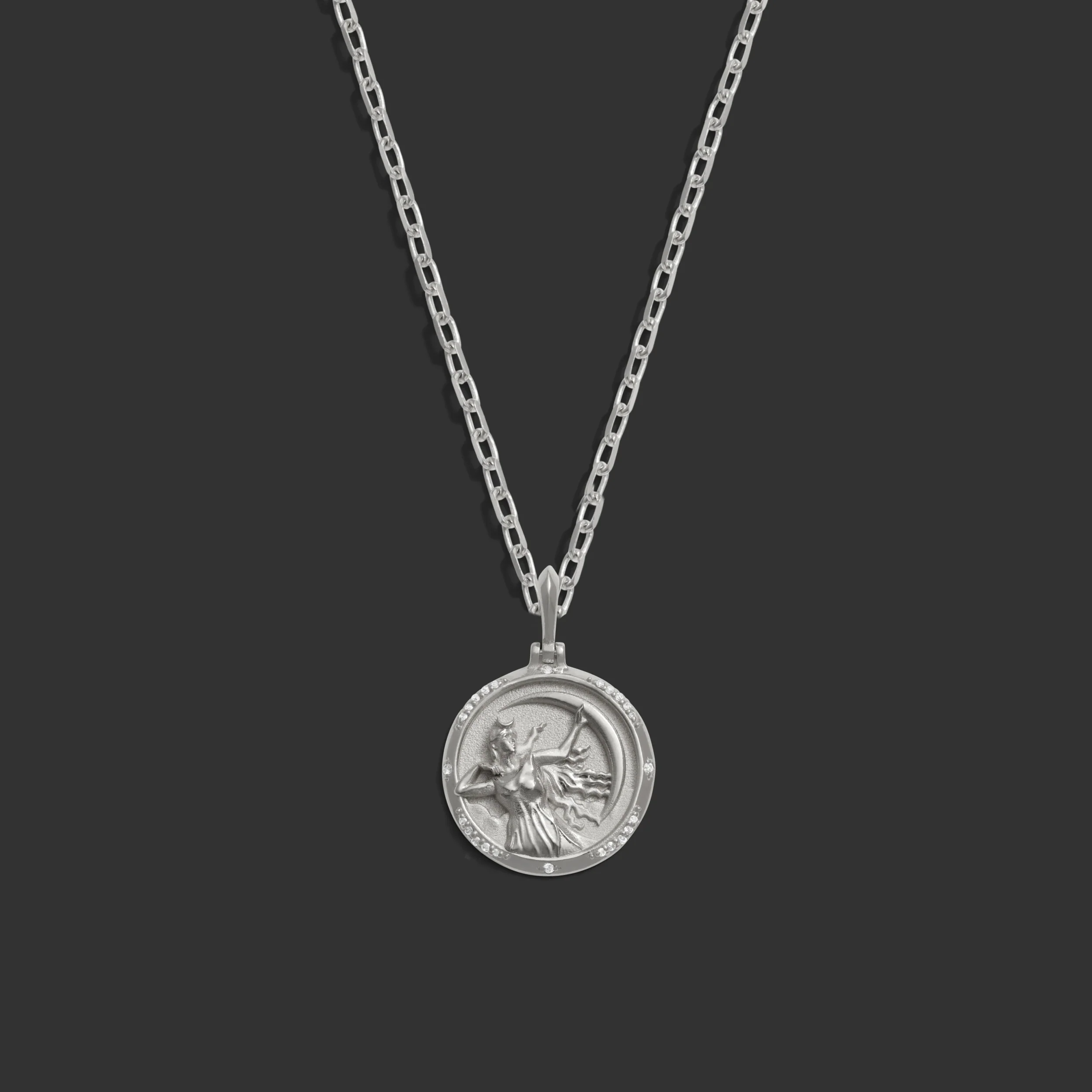 Diamond Selene Necklace - Image 8