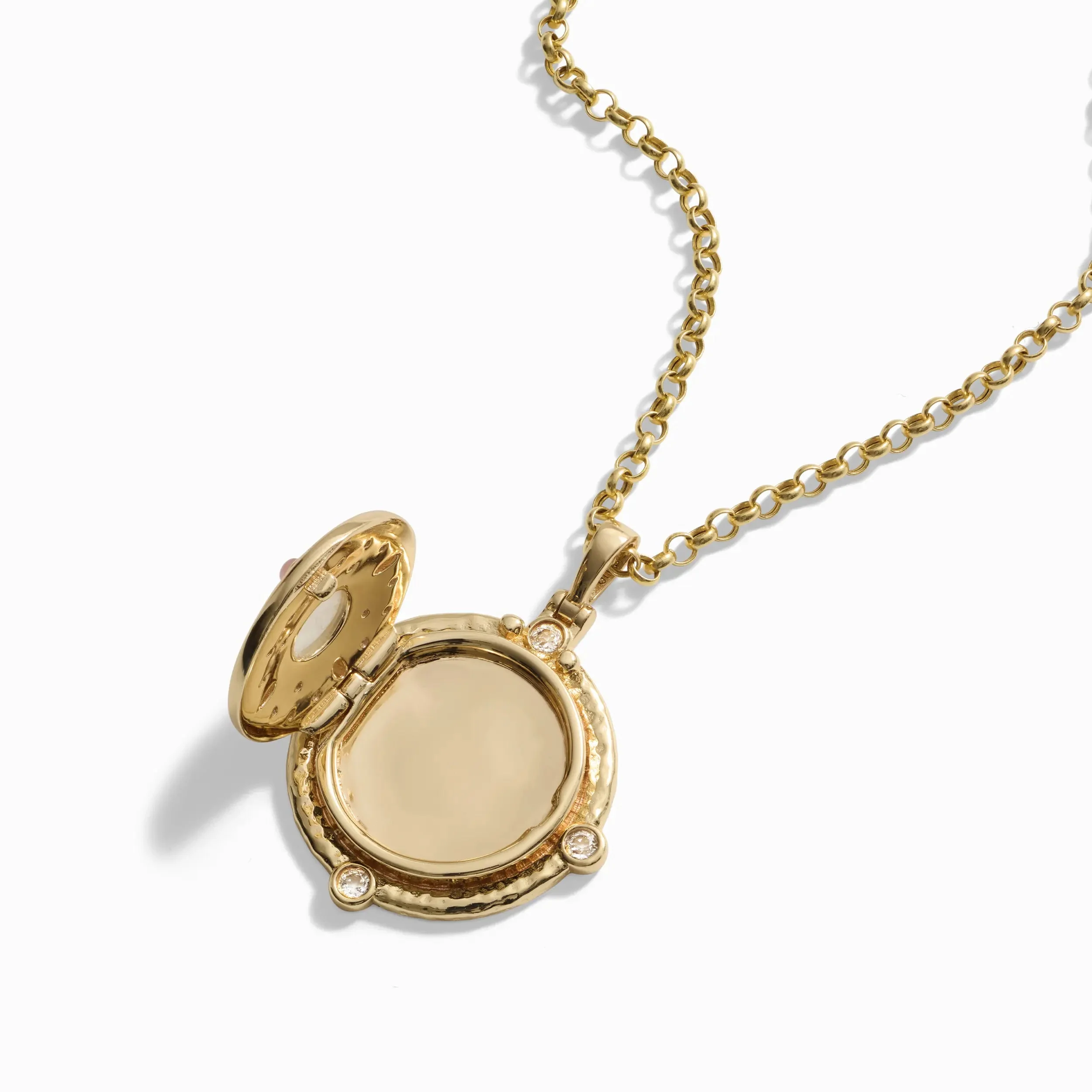 Pink Manifestation Locket Necklace - Image 6