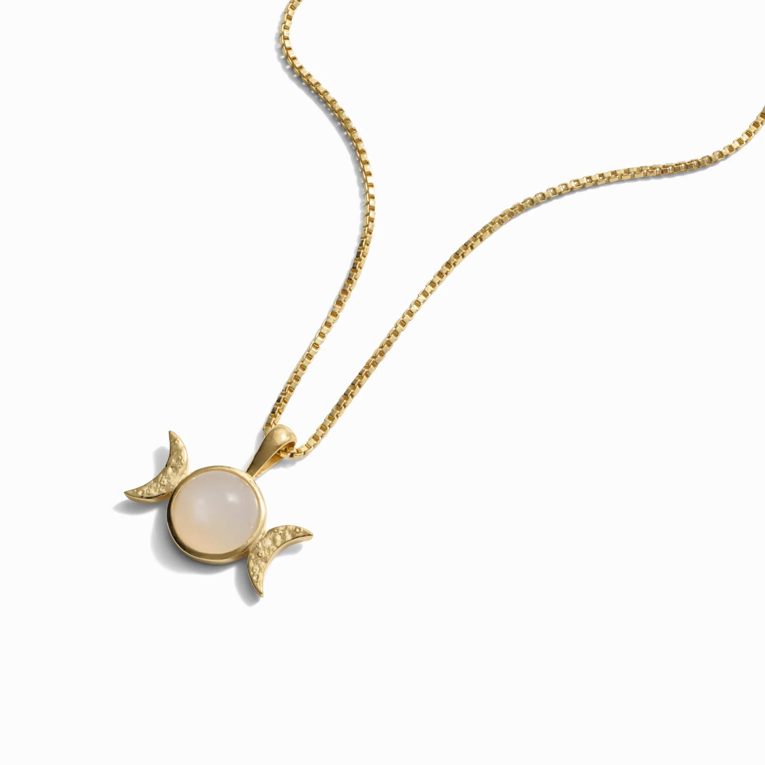 Mini Triple Moon Necklace - Image 7