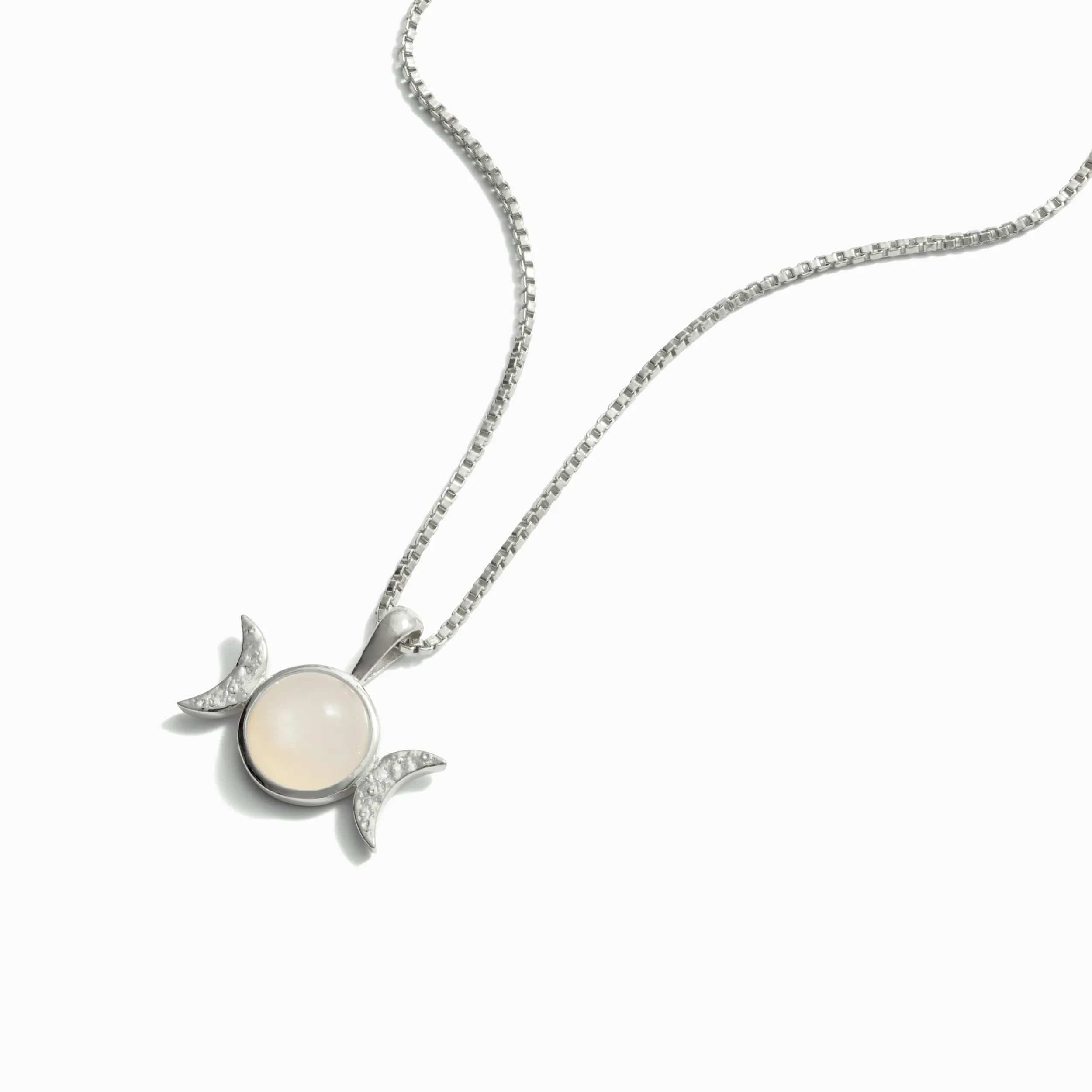 Mini Triple Moon Necklace - Image 8