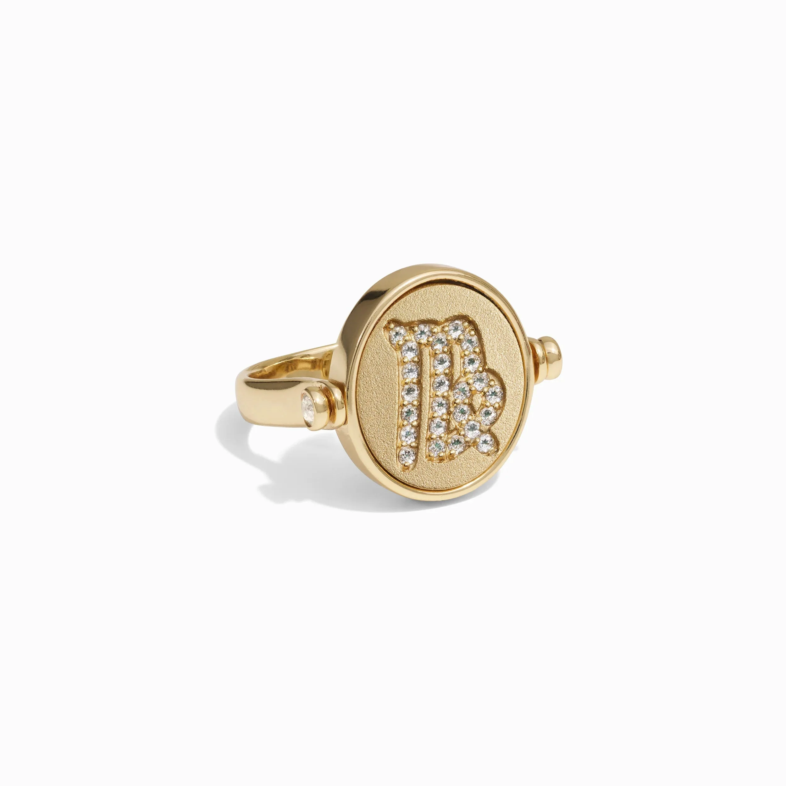 Virgo & Earth Flip Ring - Image 6