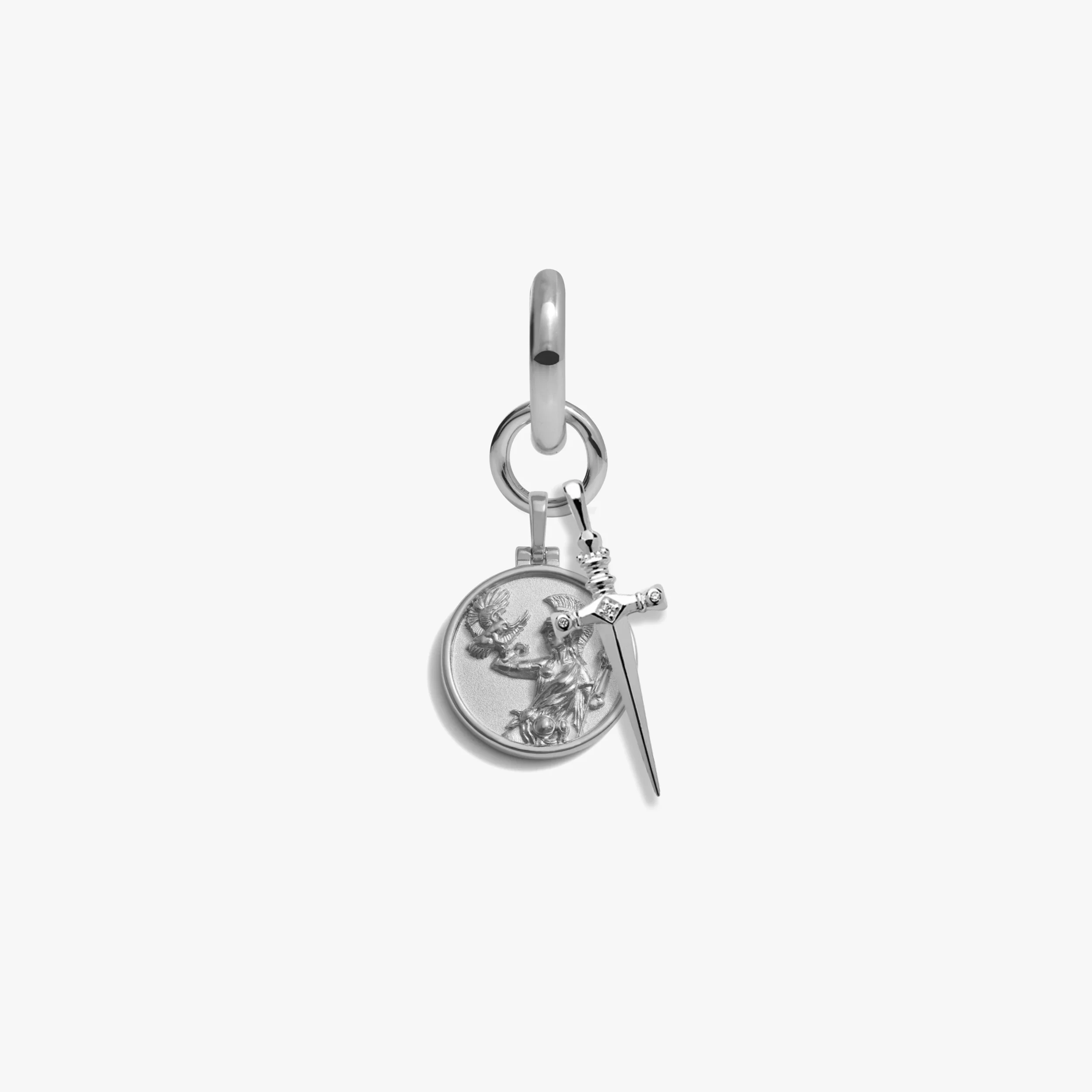 Warrior Goddess Charm Earring