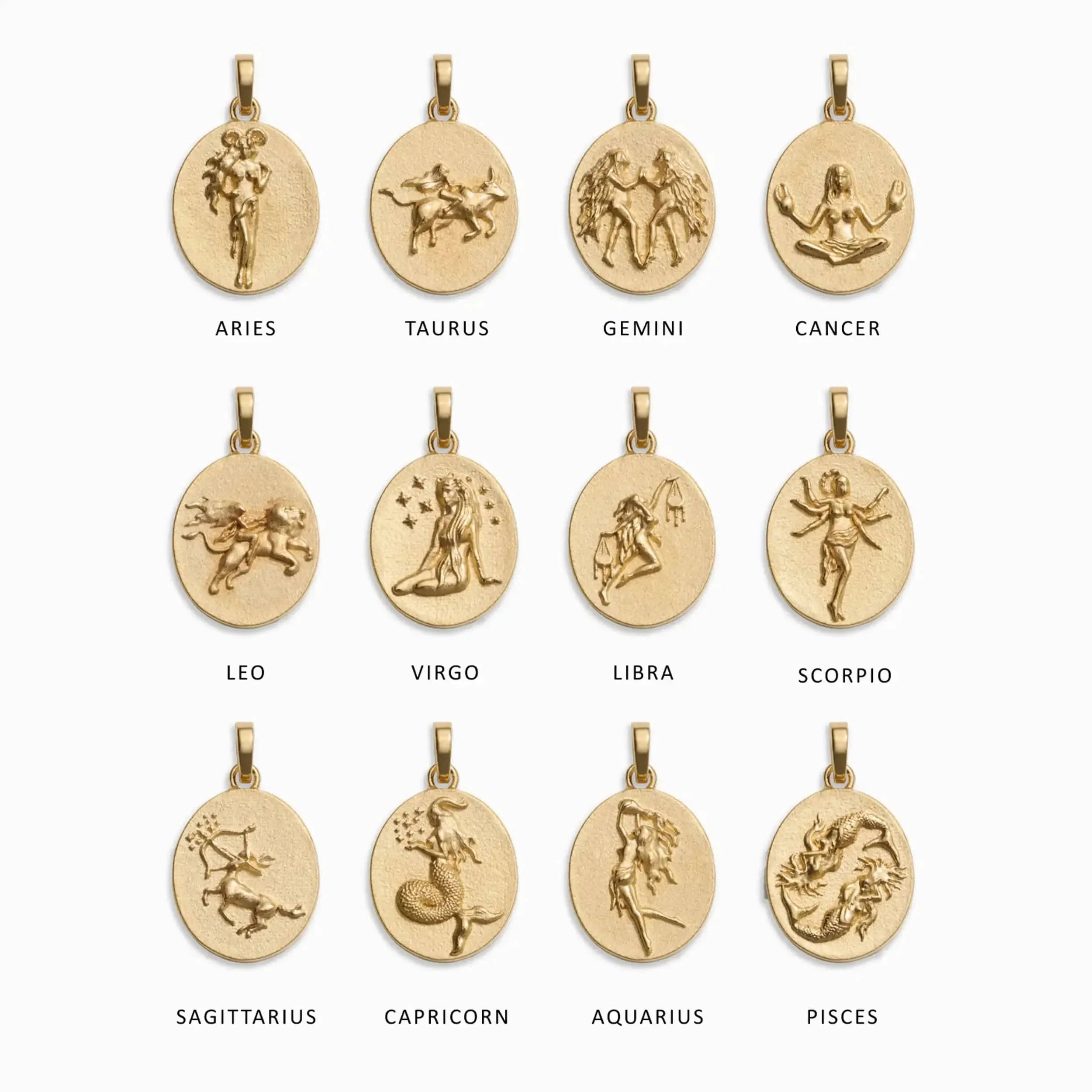 Men's Zodiac Goddess Amulet Set - Image 3