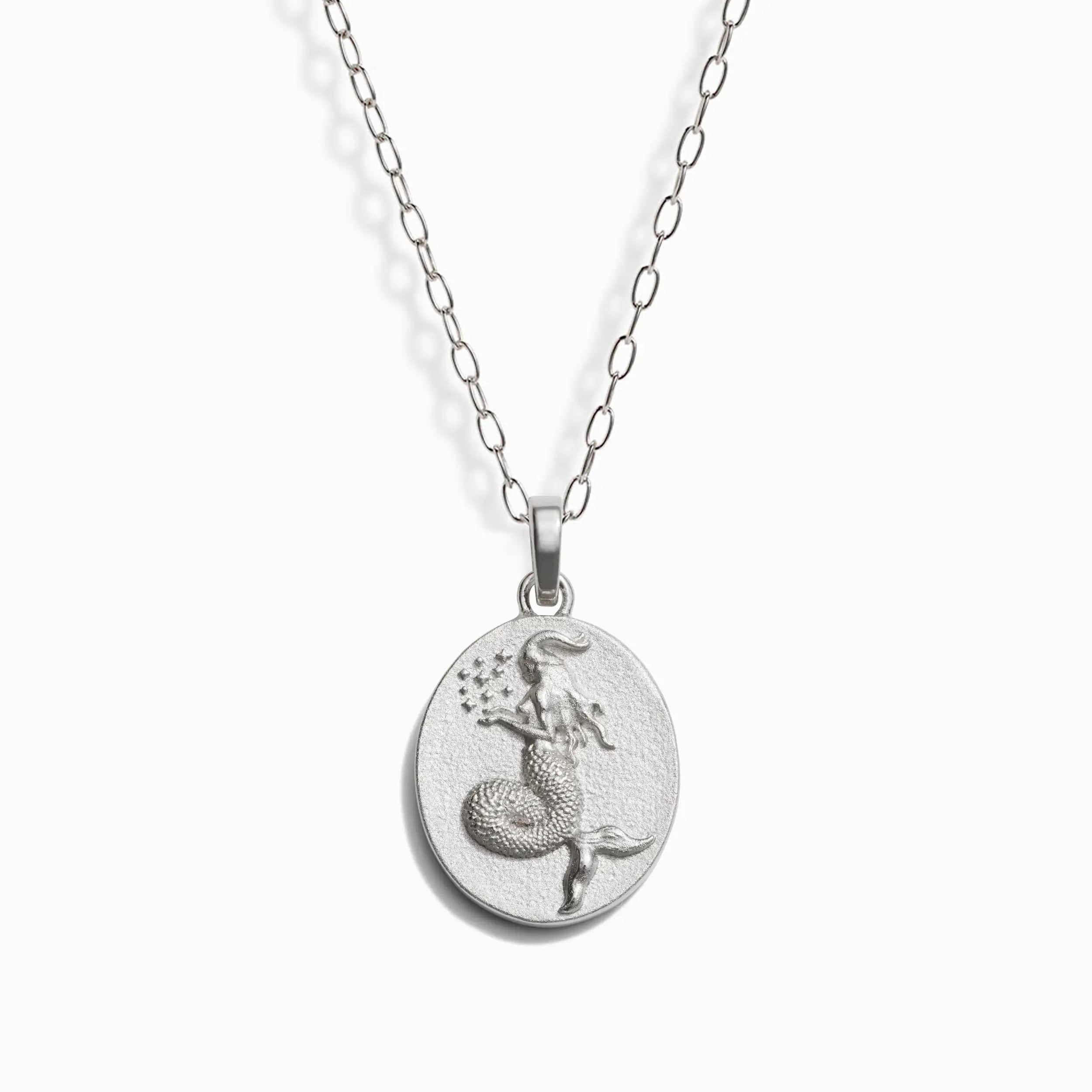 Zodiac Goddess Pendant + Mini Paperclip Chain - Image 10