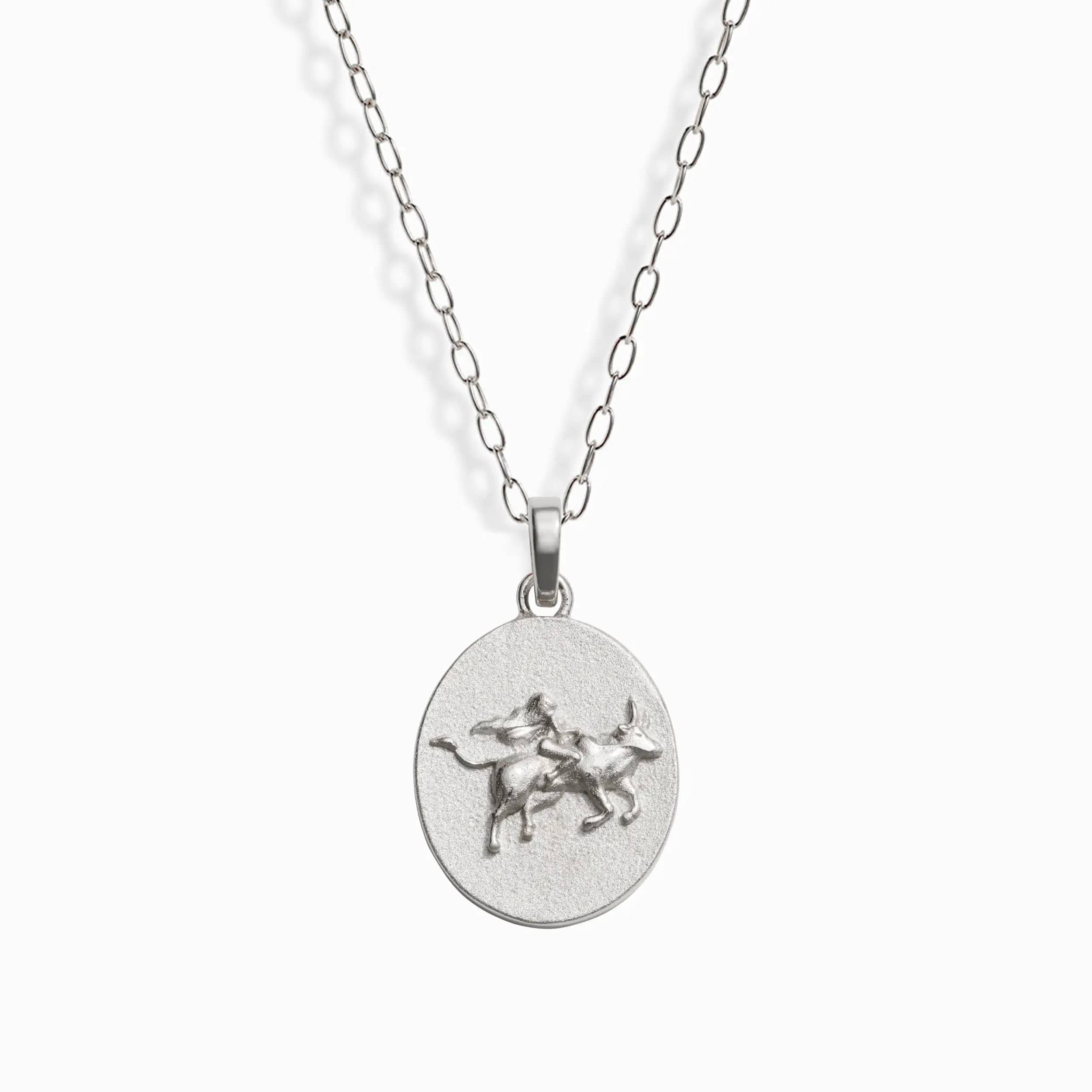 Zodiac Goddess Pendant + Mini Paperclip Chain - Image 14