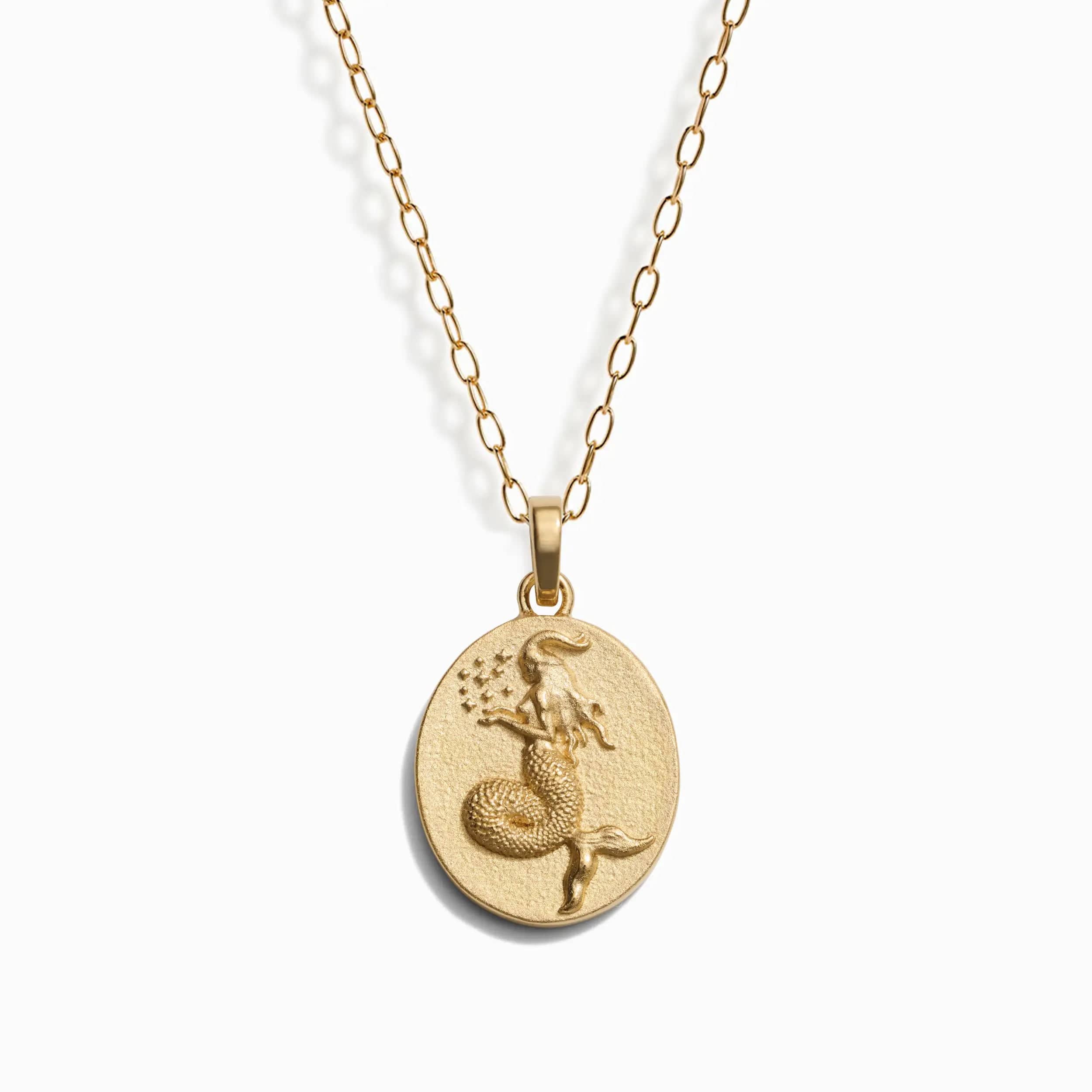 Zodiac Goddess Pendant + Mini Paperclip Chain - Image 22