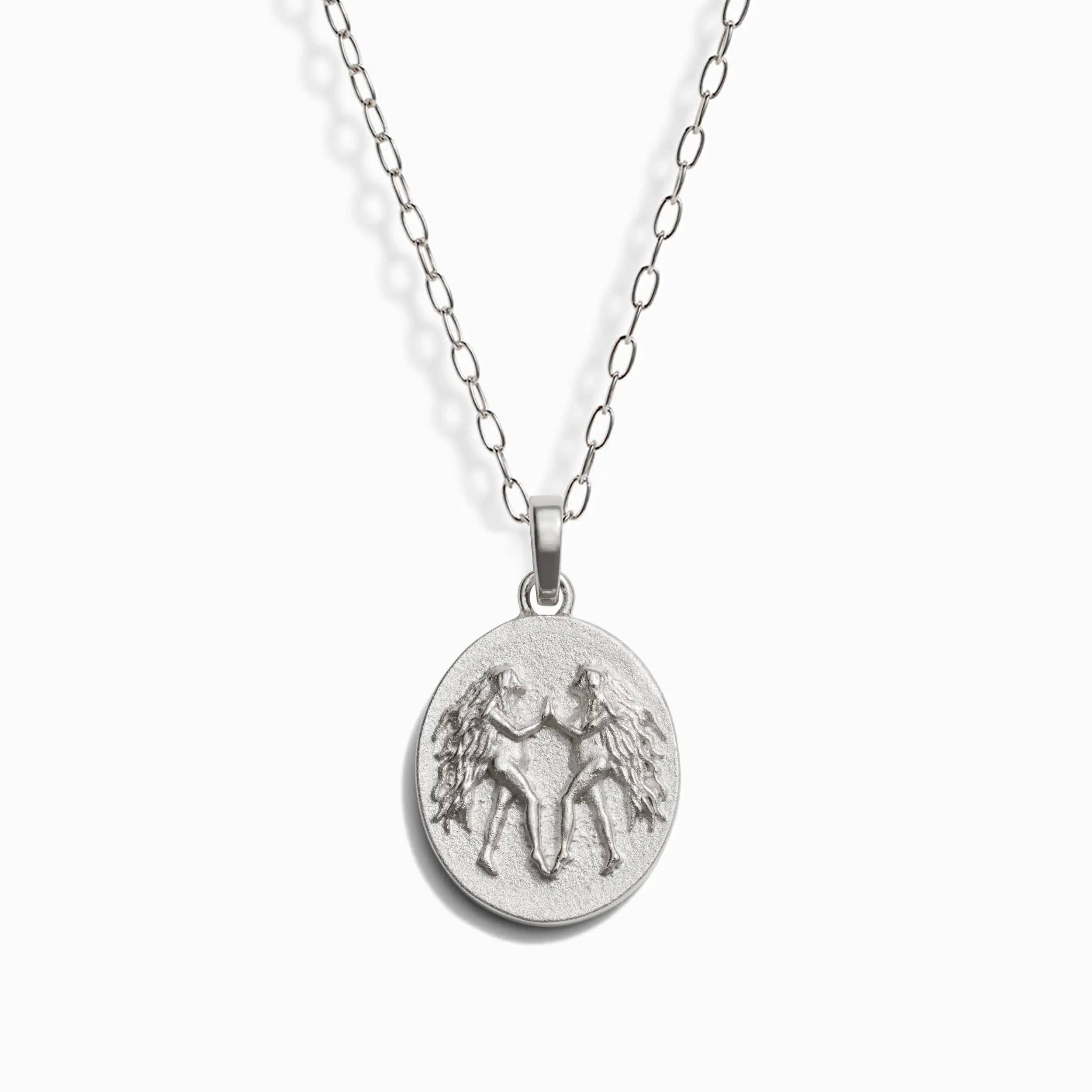 Zodiac Goddess Pendant + Mini Paperclip Chain - Image 8