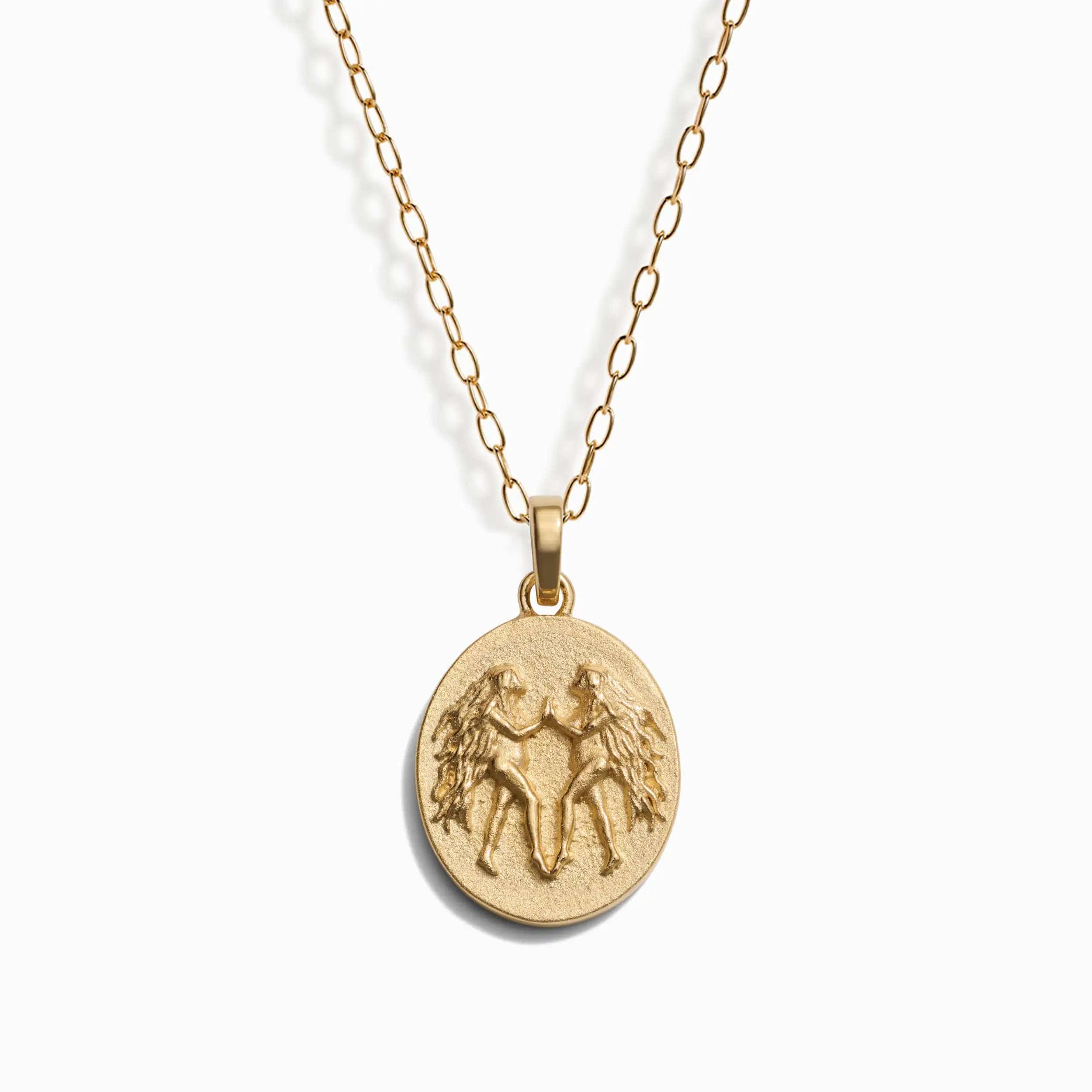 Zodiac Goddess Pendant + Mini Paperclip Chain - Image 9