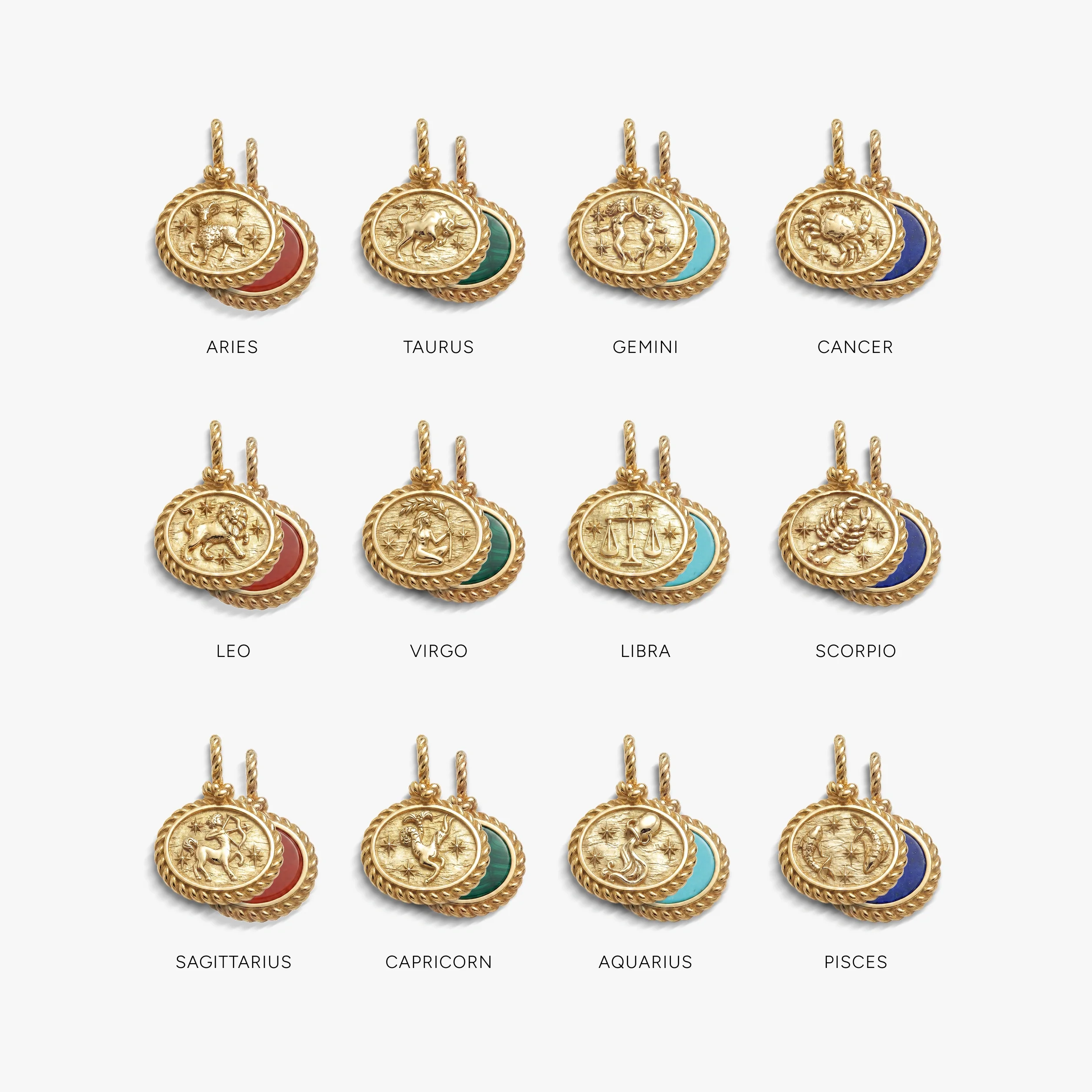 Gemstone Zodiac Necklace - Image 5